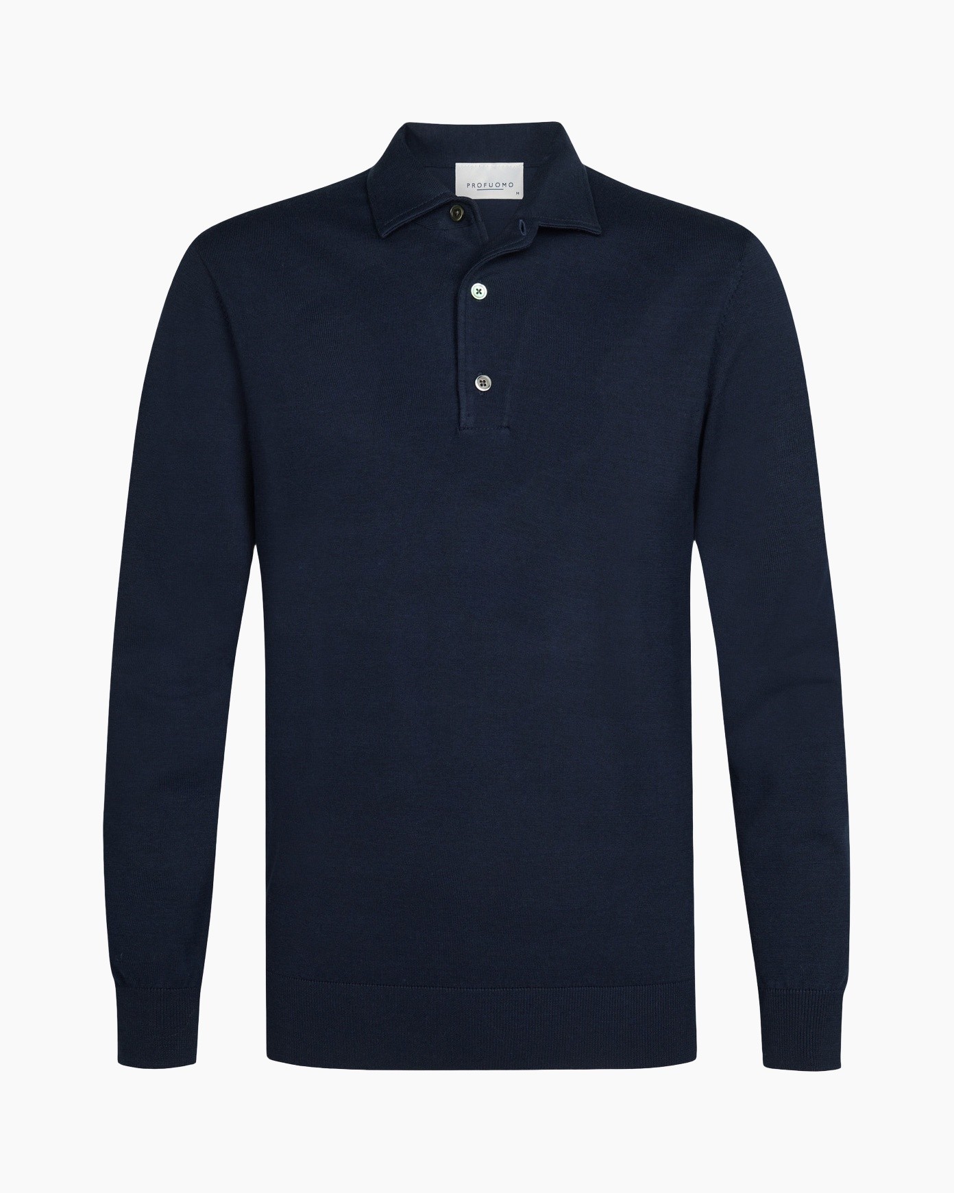 polo, trui, marineblauw, lange_mouw, brei