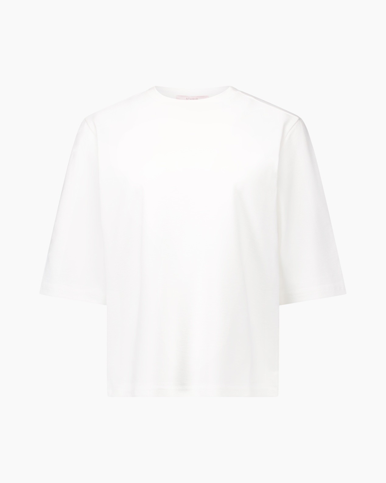 t-shirt, wit, kortenmouw, katoen, basics