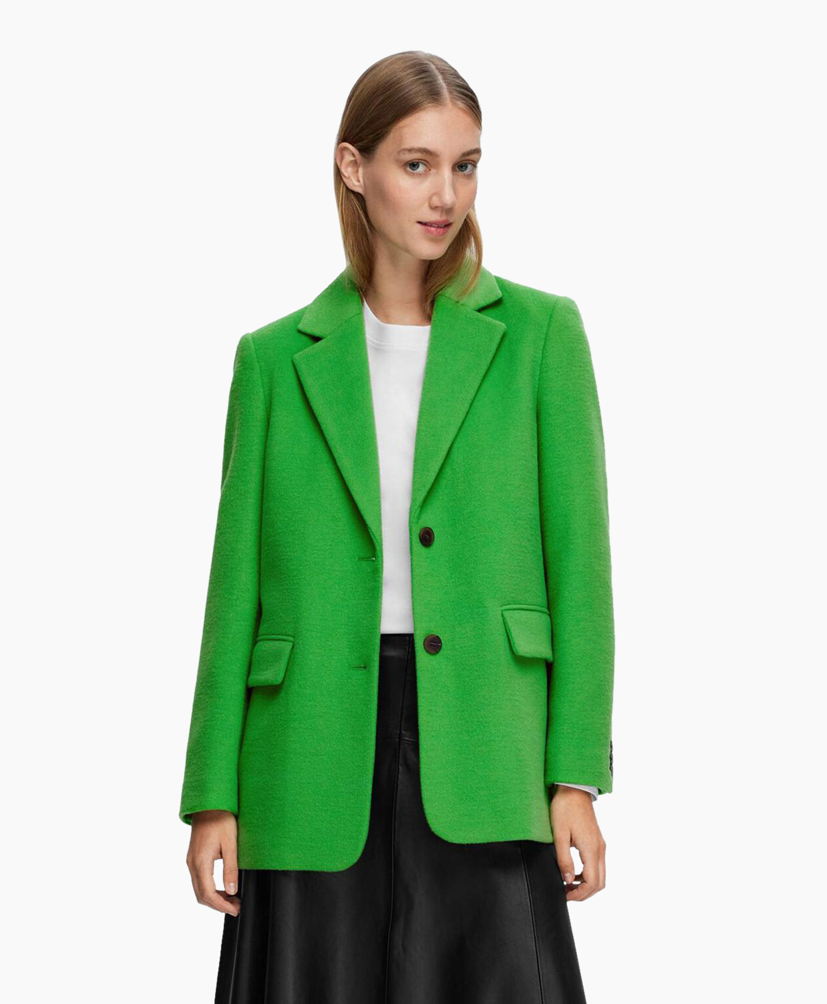 Blazer Sasja Wool B Groen