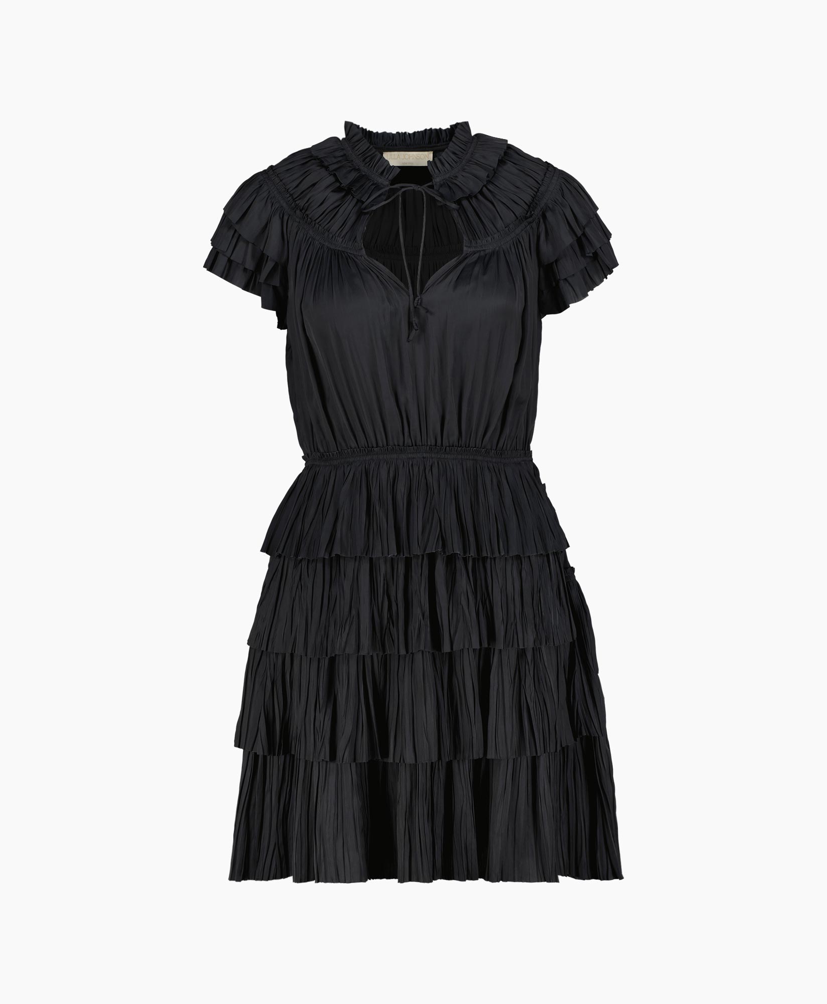 Ulla Johnson Mini Jurk Pf230162 Zwart