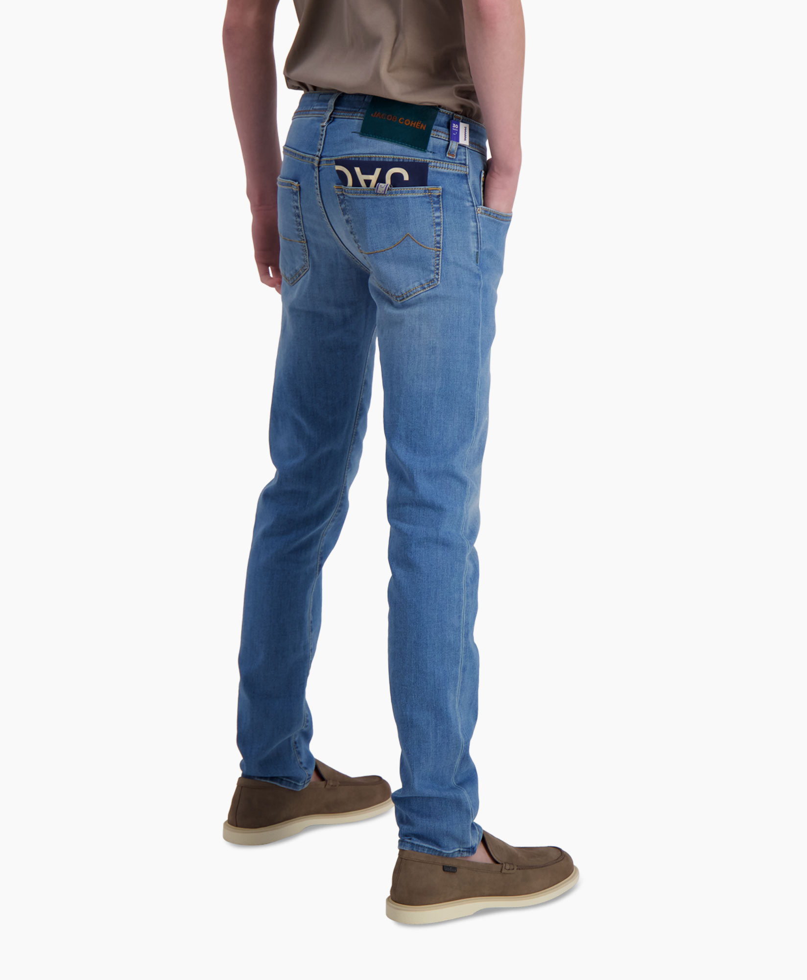 Jeans Super Slim Fit Nick midden blauw