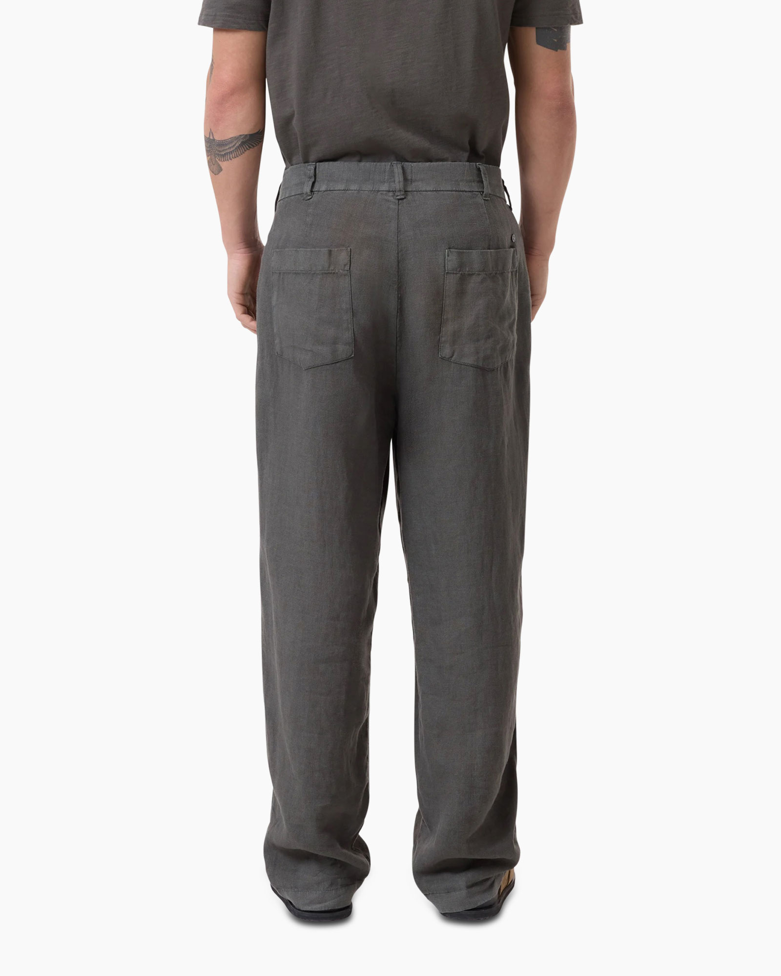 Pantalon Bloomberg Wide Grijs