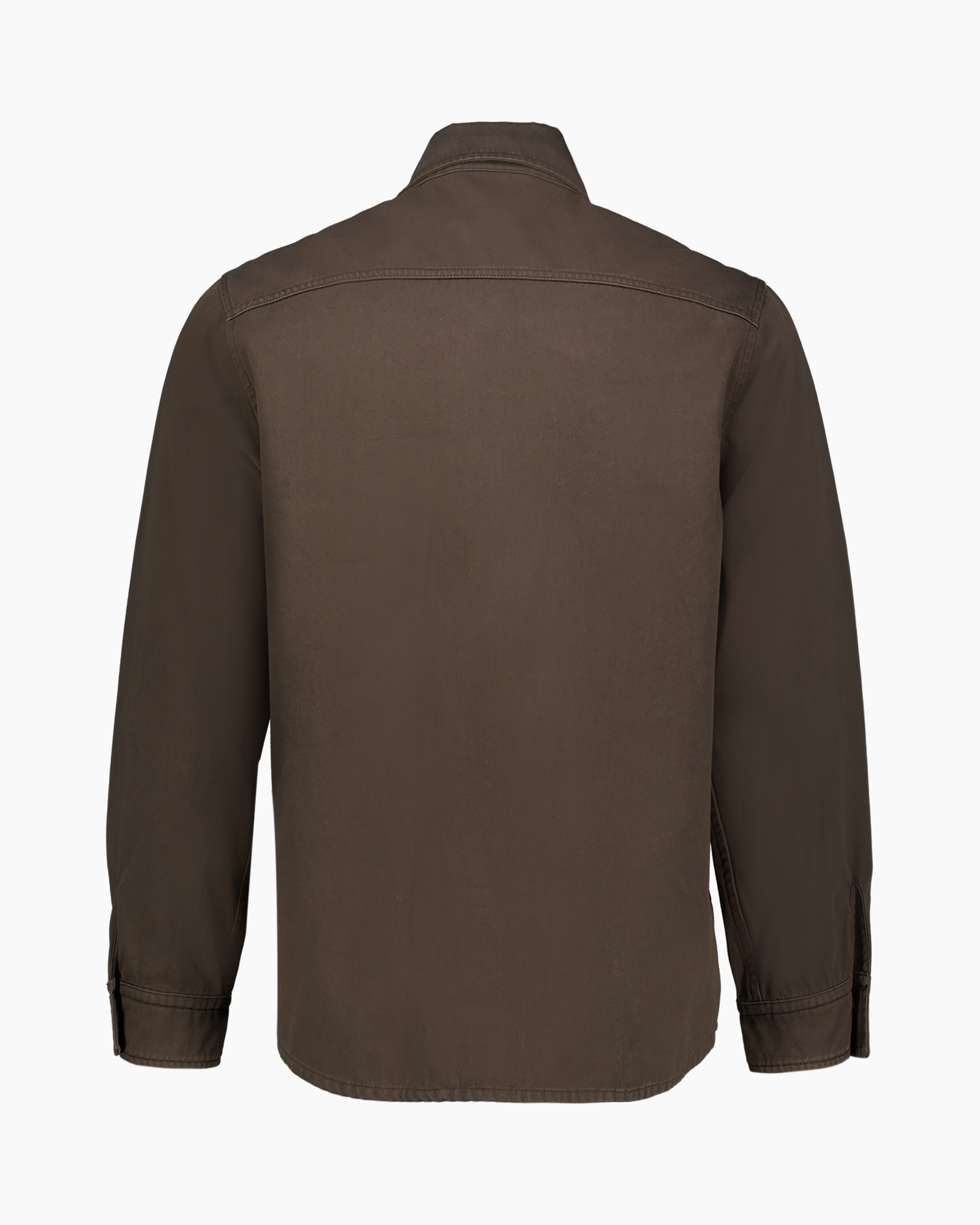 hemd, werkhemd, bruin, knopenhemd, zakken