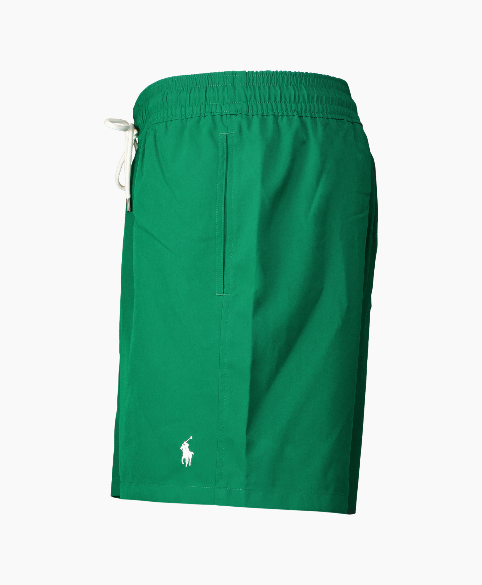 shorts, groen, trekkoord, polo-ralph-lauren-logo, zwemshort