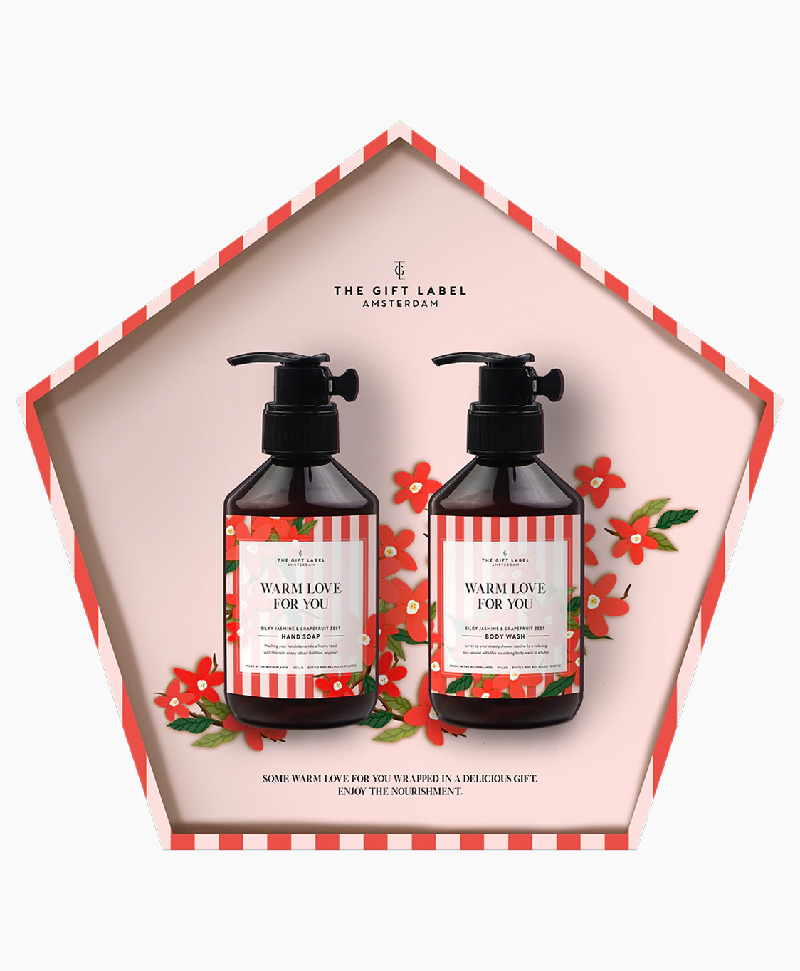 The Gift Label Gift Box Warm Love For You Diversen