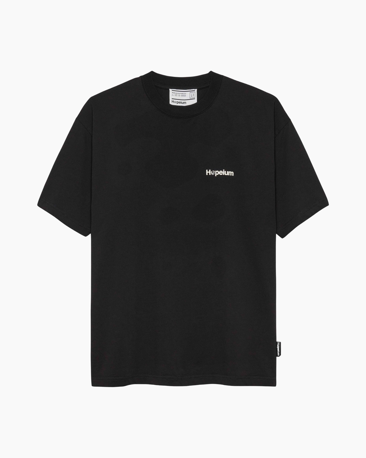 t-shirt, short sleeve, black, logo, minimal