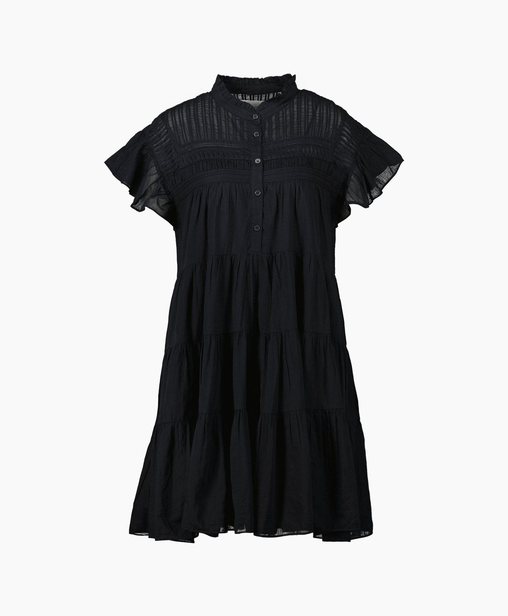 Marant Étoile Mini Jurk Lanikaye Zwart