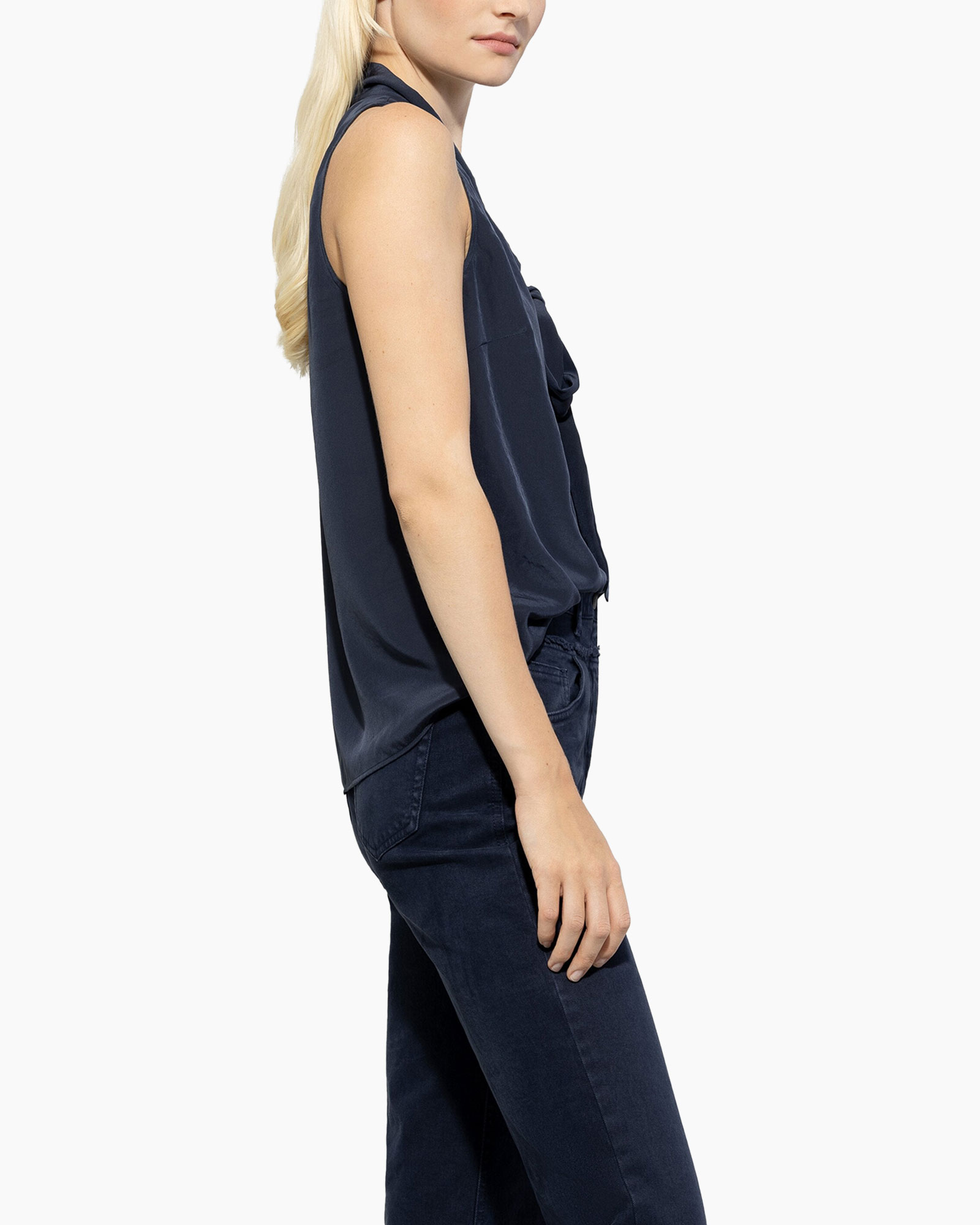 Blouse 218512/3597-0 Donker Blauw