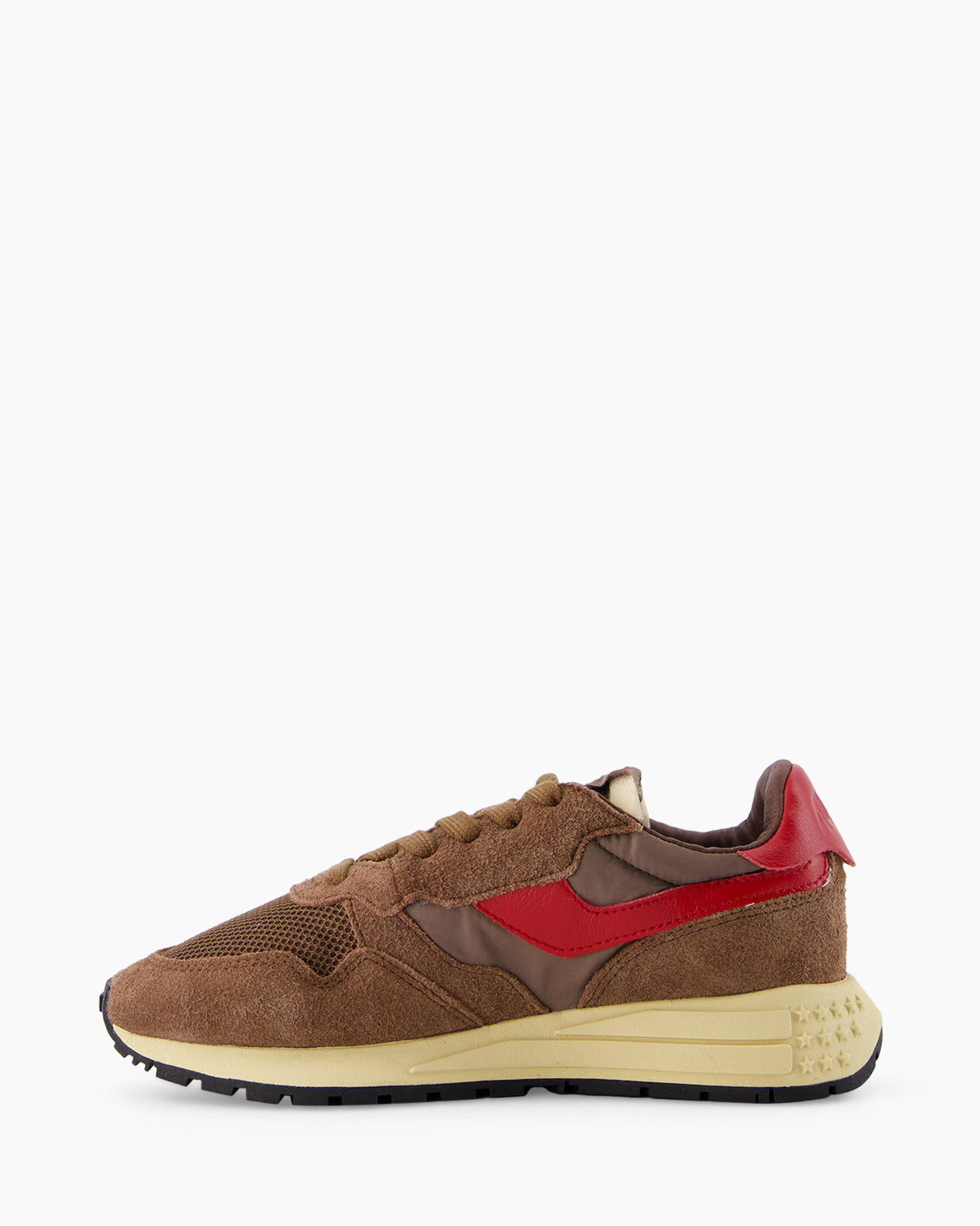 Sneaker Reelwind Low Donker Bruin
