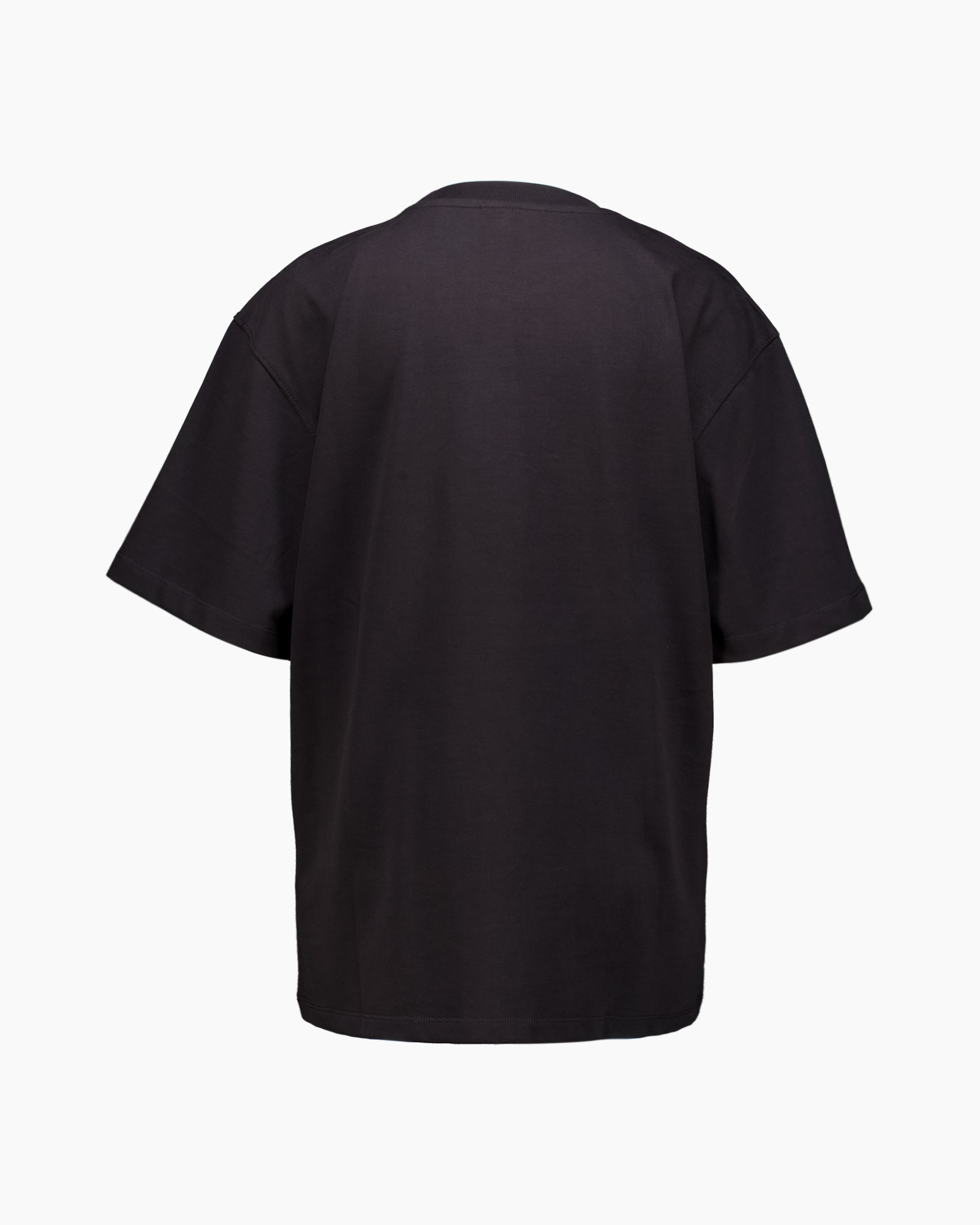 T-shirt Korte Mouw Heavy Cotton Drop Shoulder Gann Donker Grijs