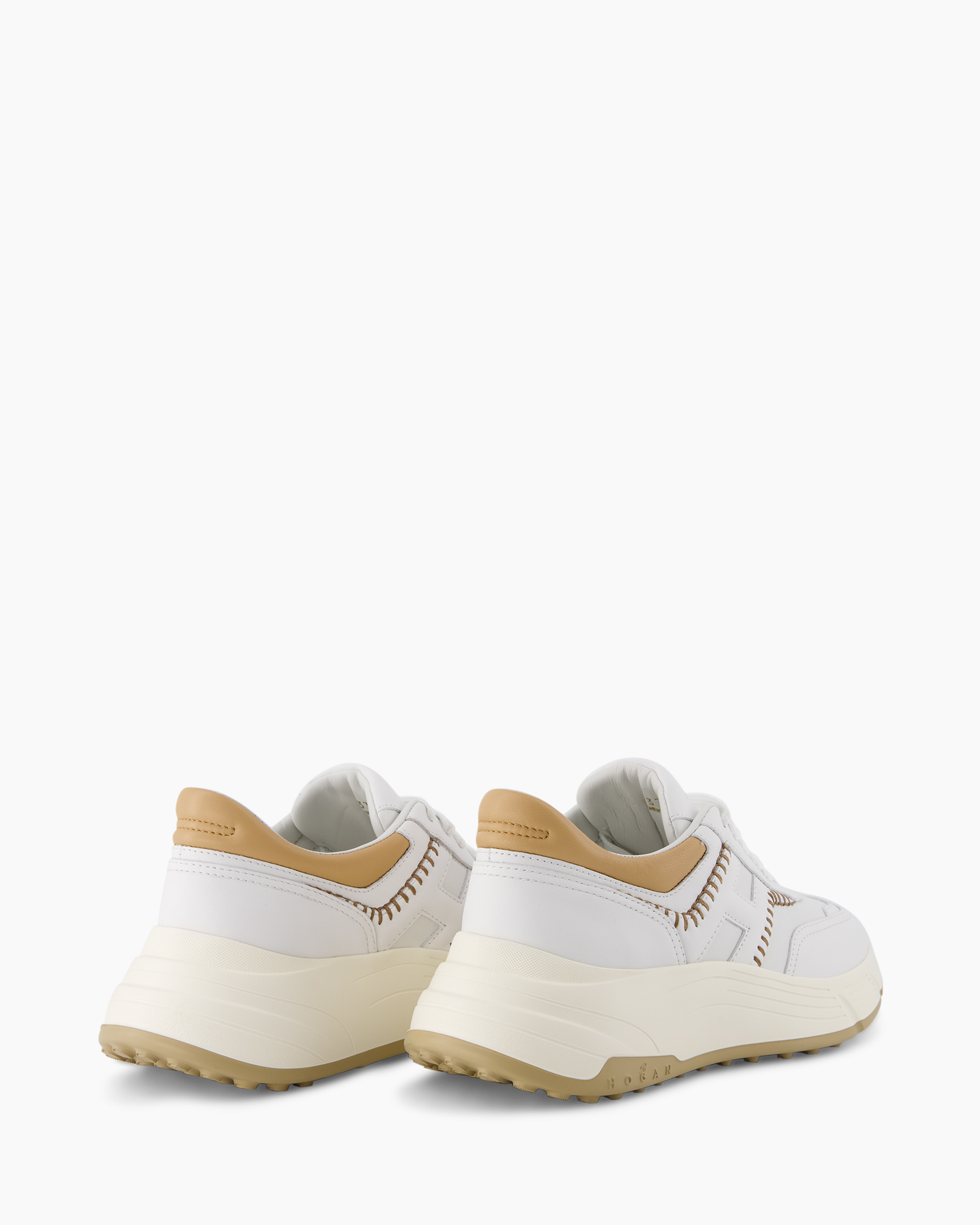 sneaker, shoe, white, tan_accents, chunky_sole
