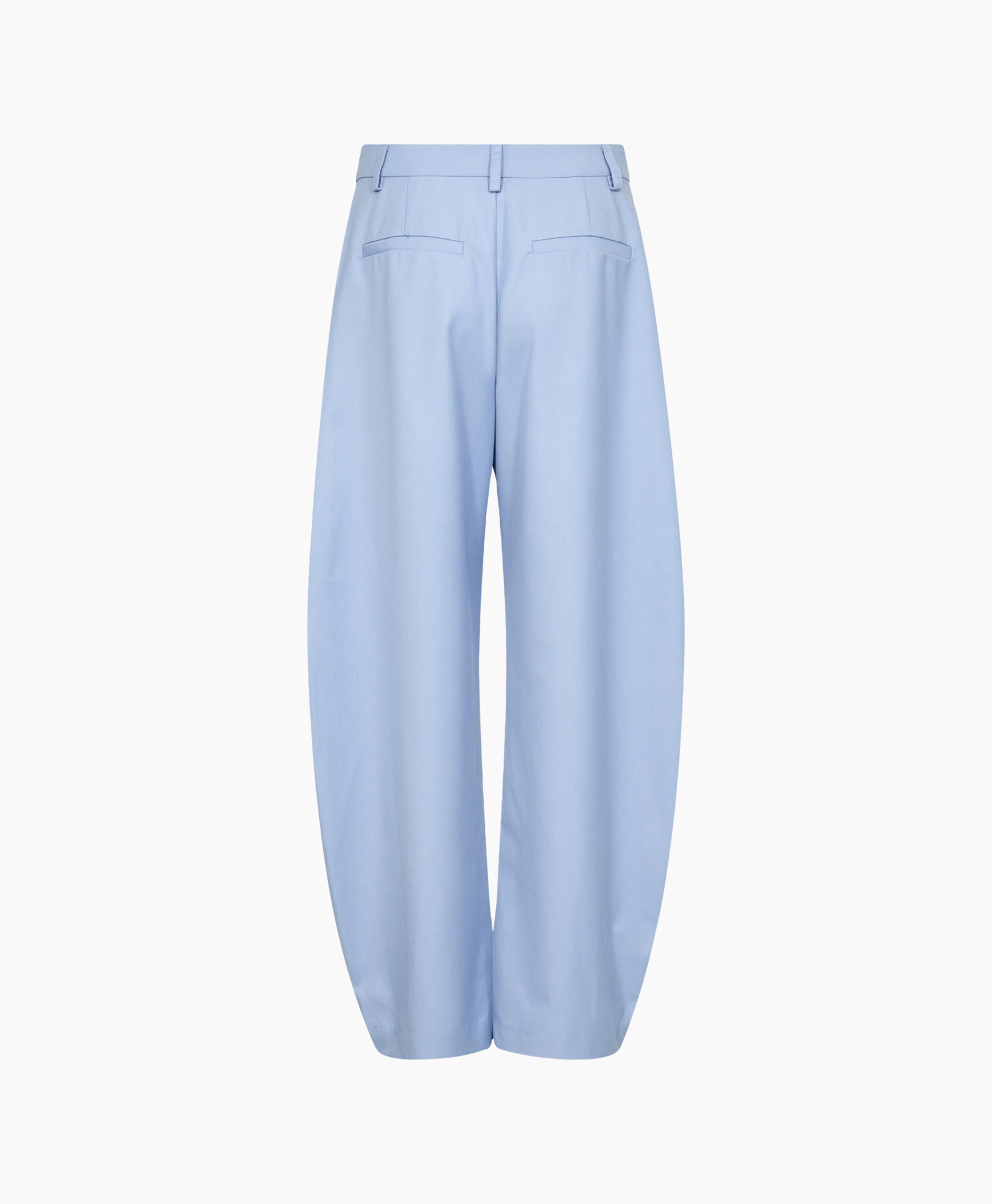 pants, trousers, light-blue, wide-leg, manufactured-crease?, but avoid unneeded