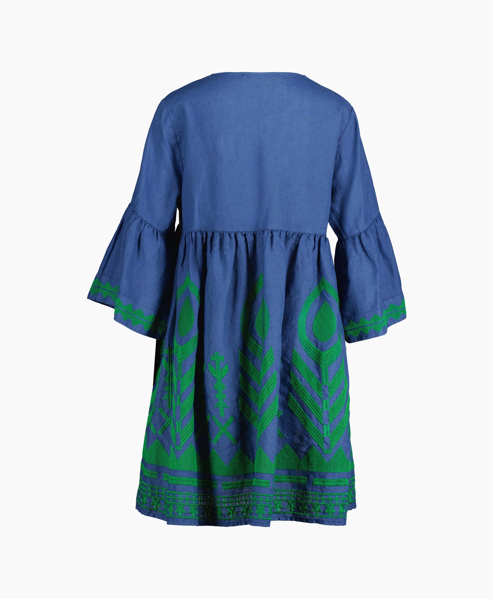 Greek Archaic Kori Jurk 230475 Blauw dessin