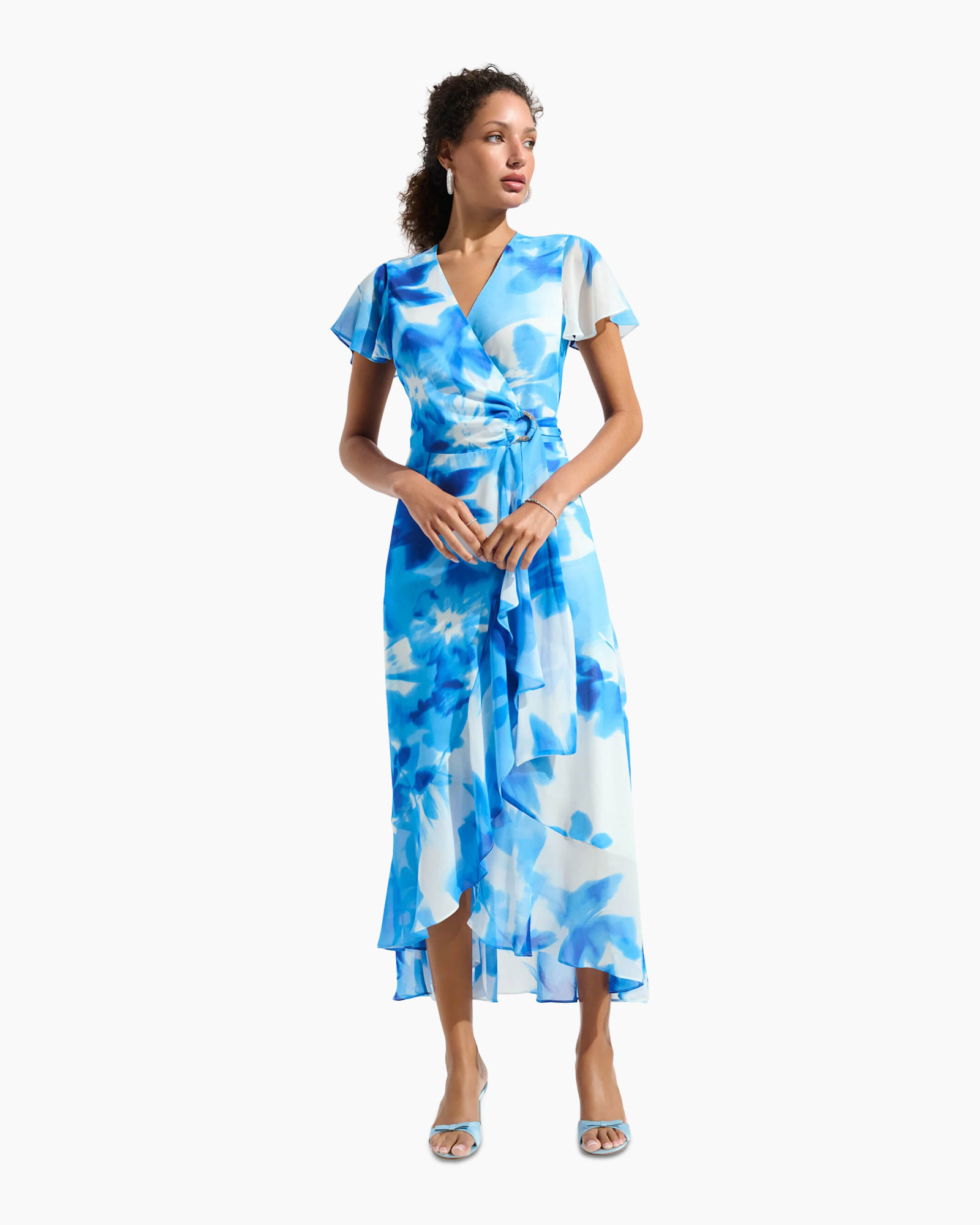 Maxi Jurk Printed Vanille