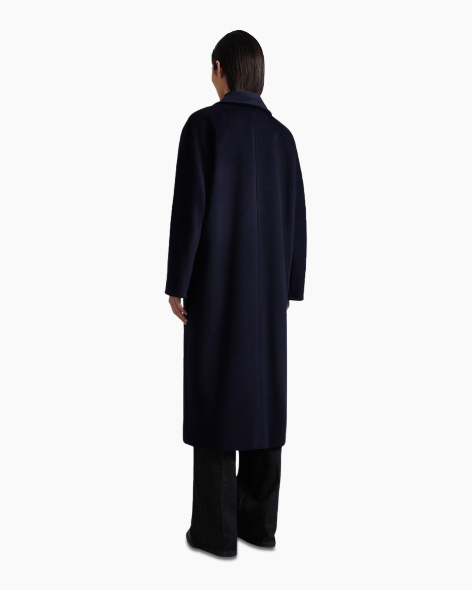 Mantel Madame Donker Blauw