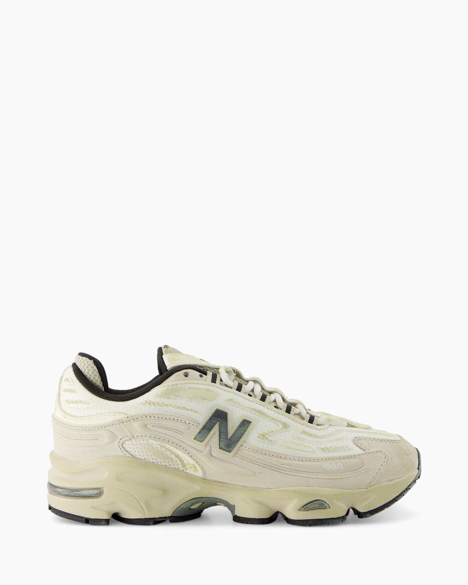 sneaker, schoen, beige, mesh, zool