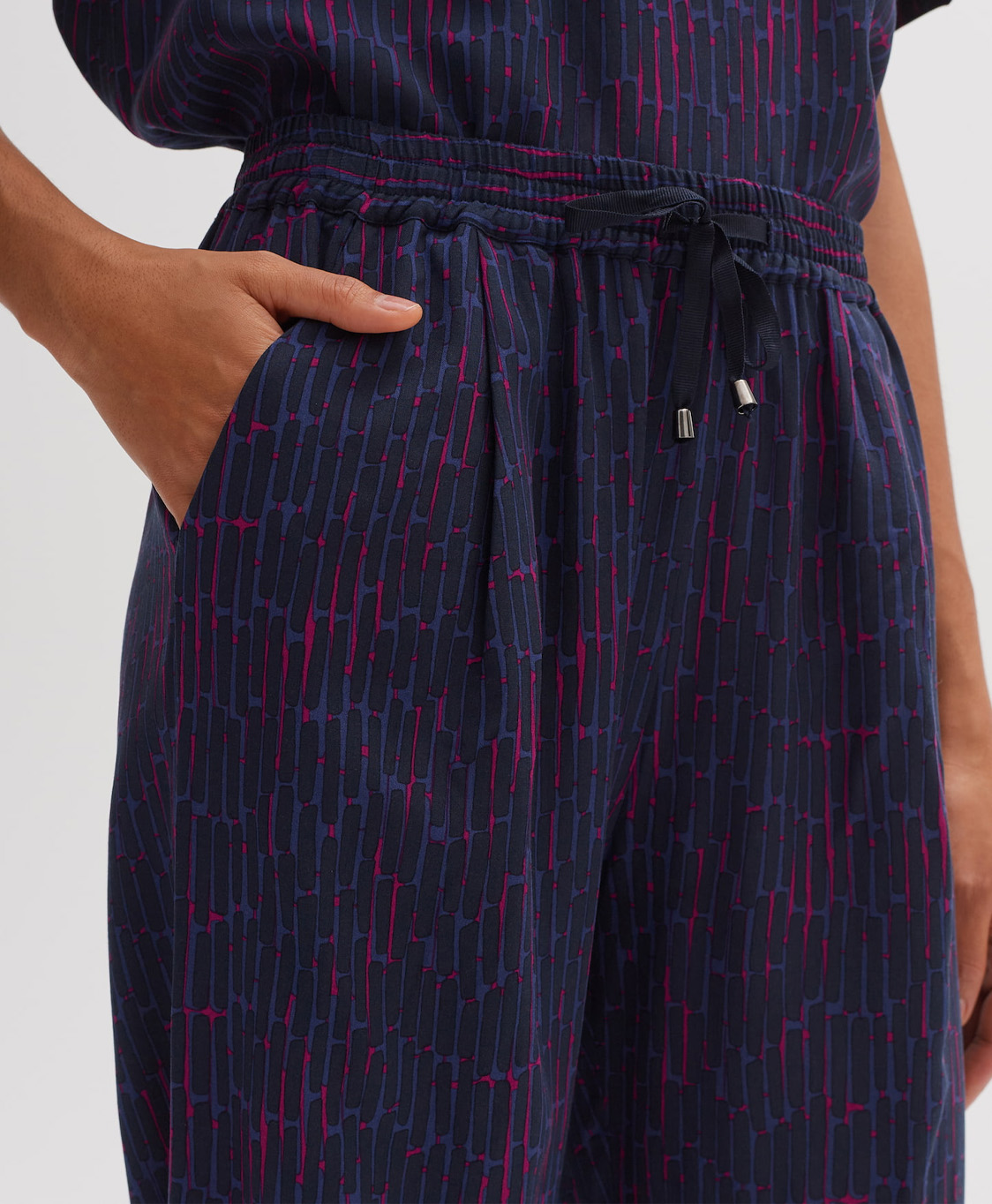 Opus Broek Mahola Sunny Blauw