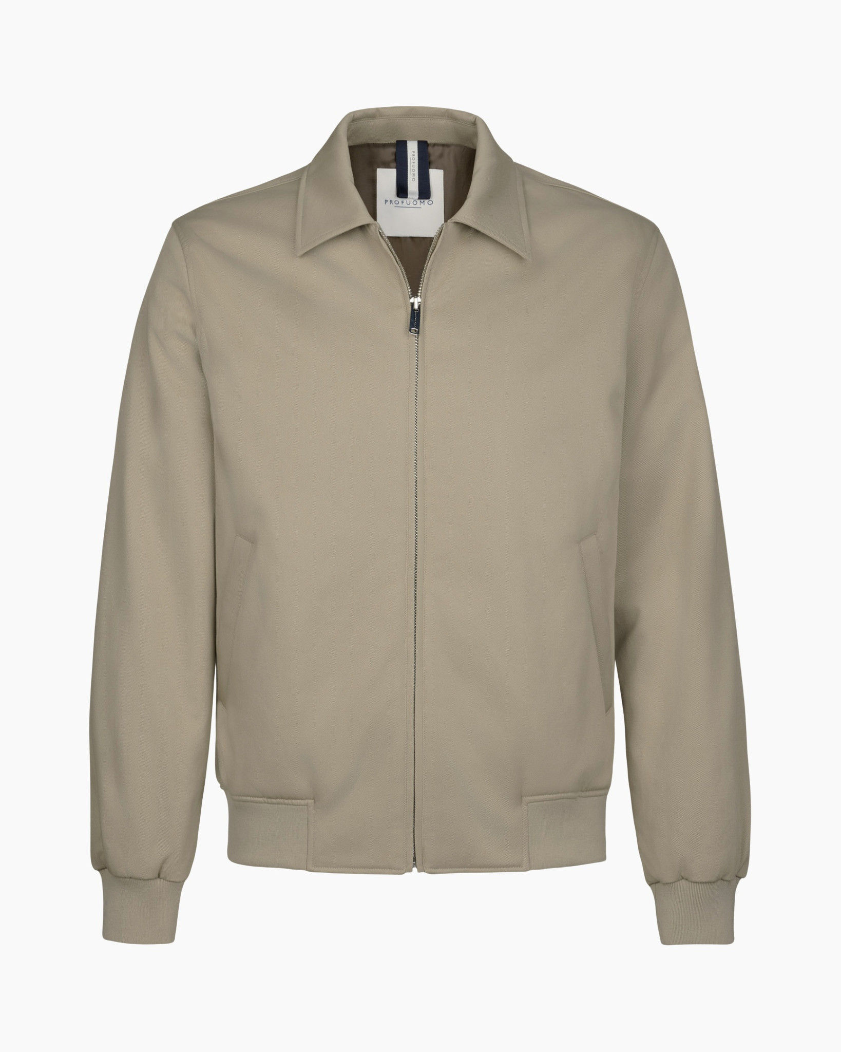 jas roze, rits, beige, kraag, zakken