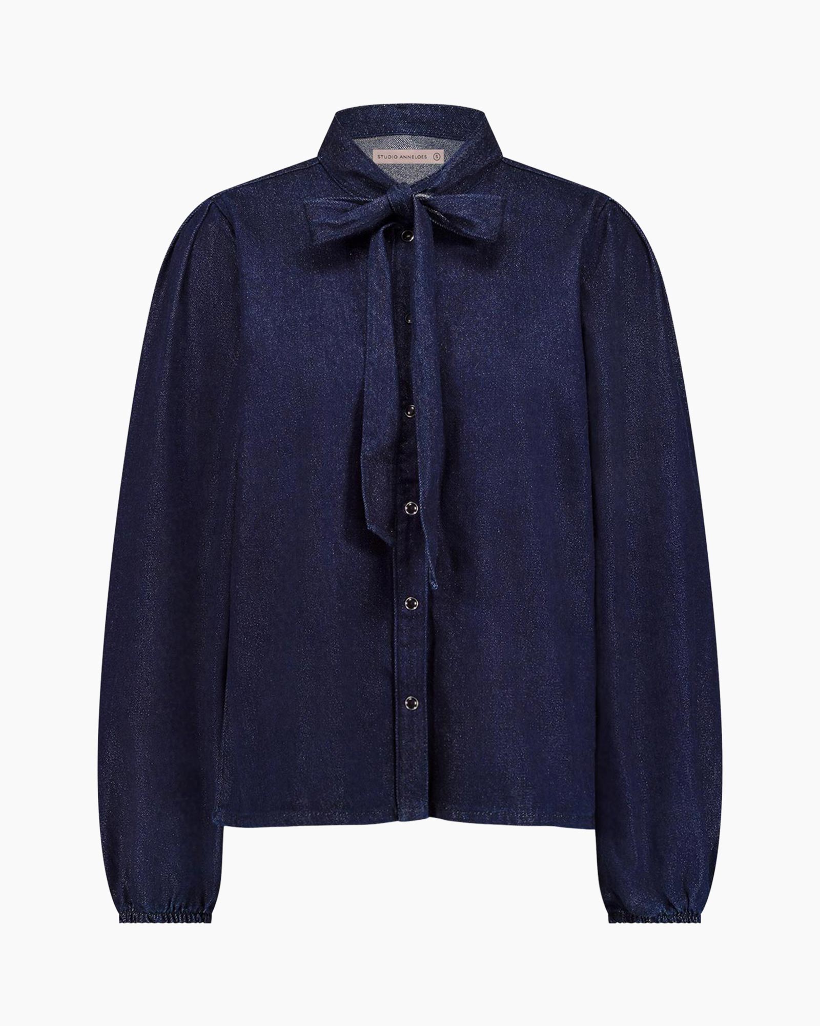 Blouse Stella Denim Blouse Donker Blauw