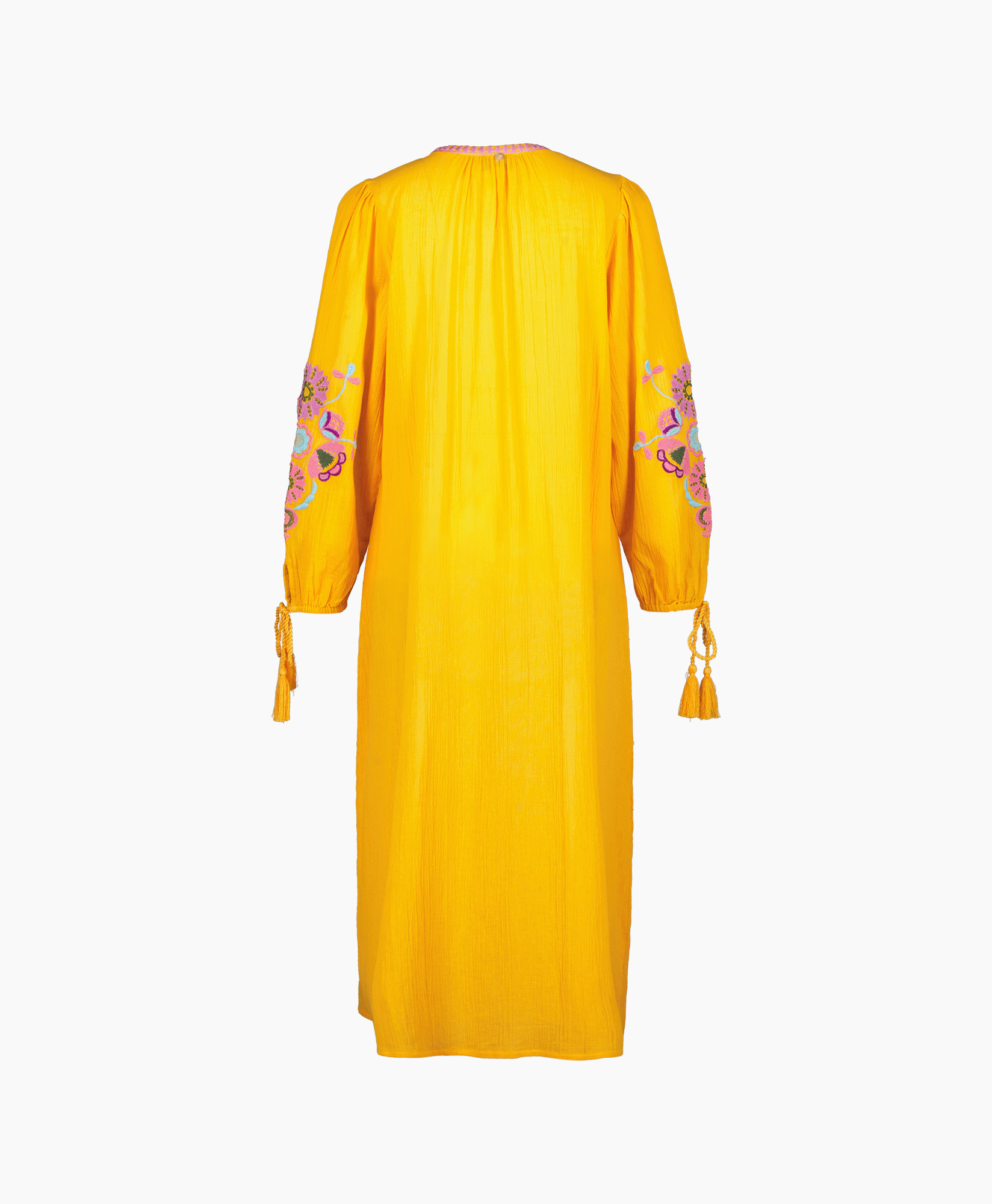 Antik Batik Midi Jurk Magoo1ldr midden geel