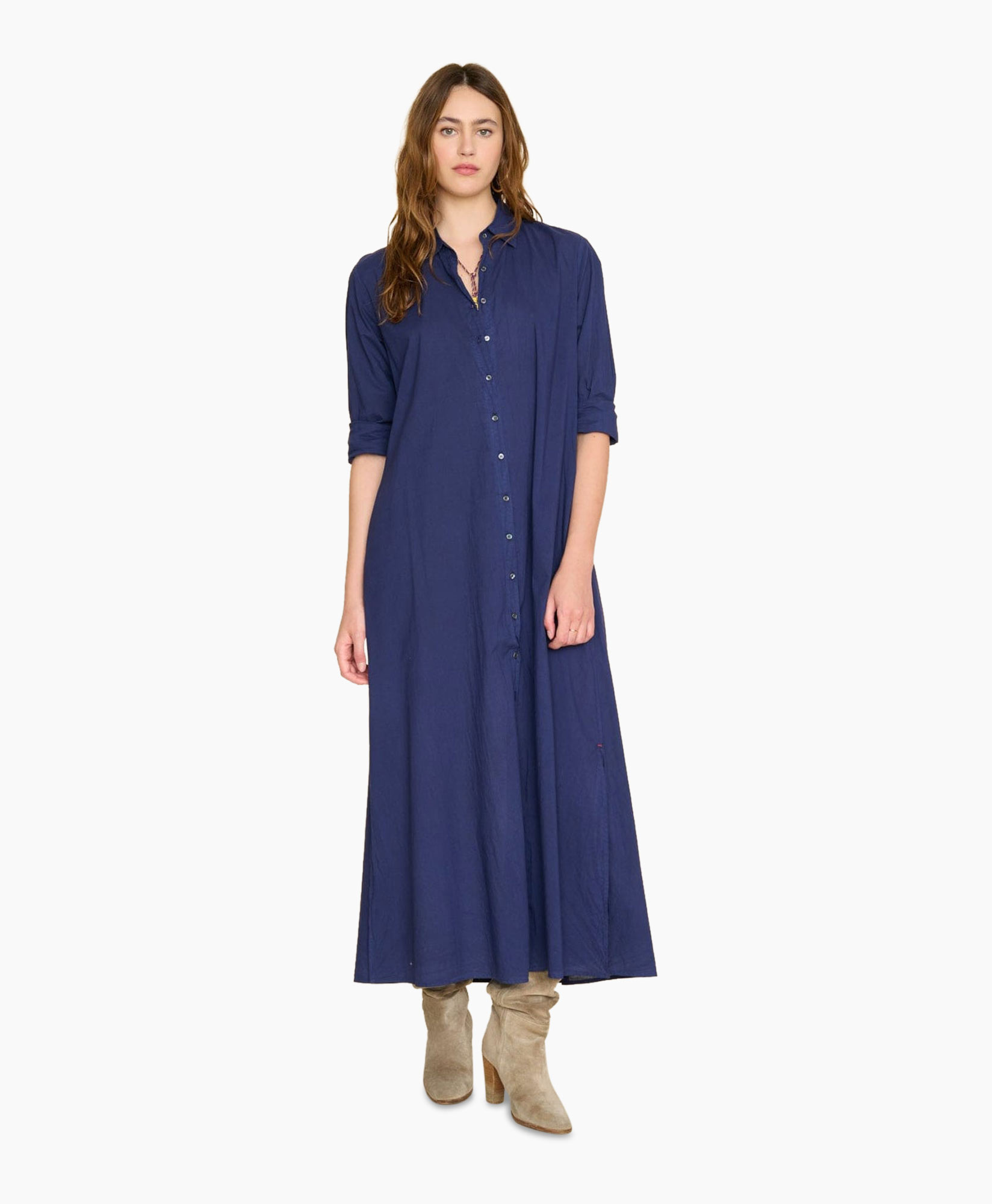 Maxi Jurk Boden Donker Blauw