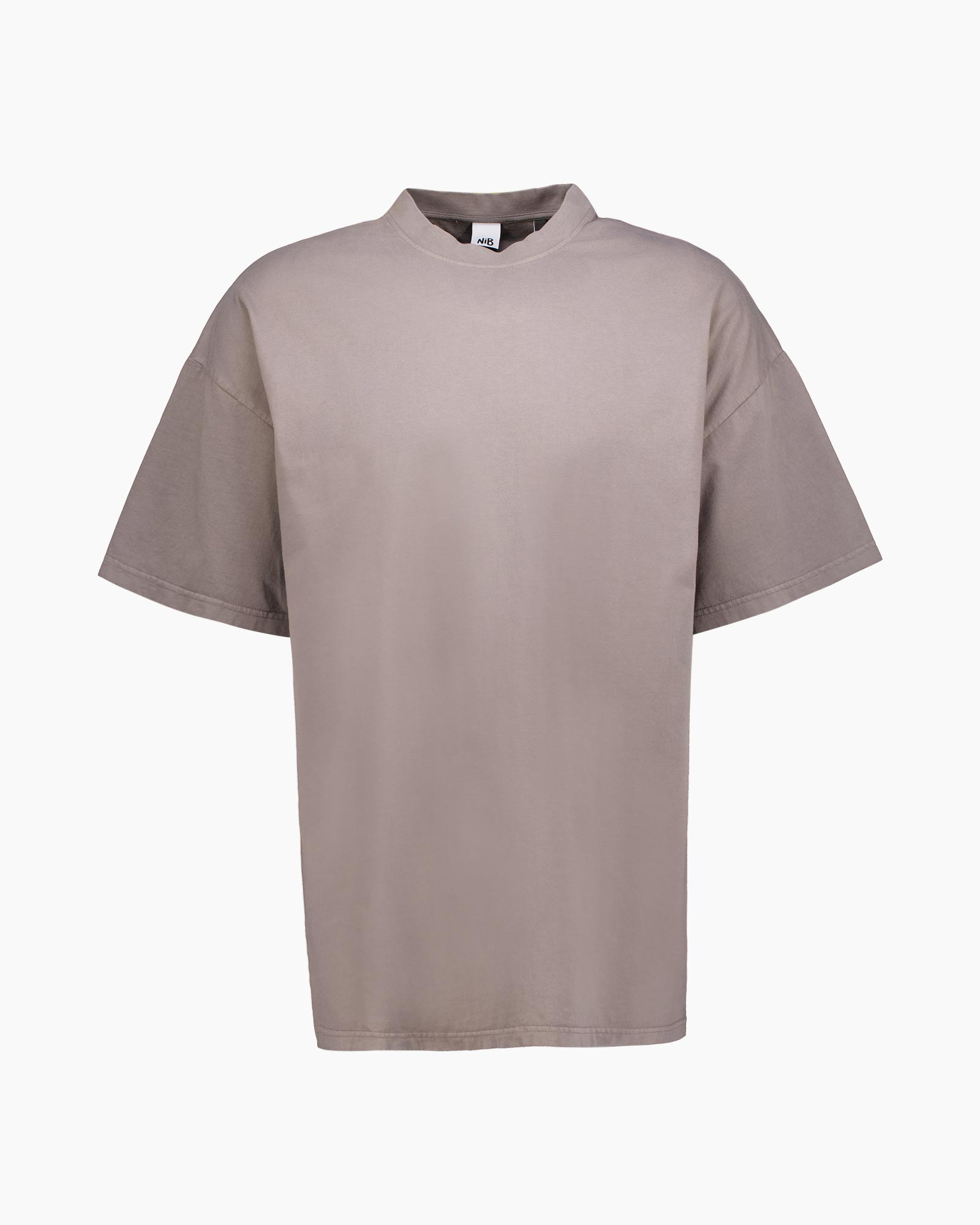 T-shirt The First Loose Licht Grijs