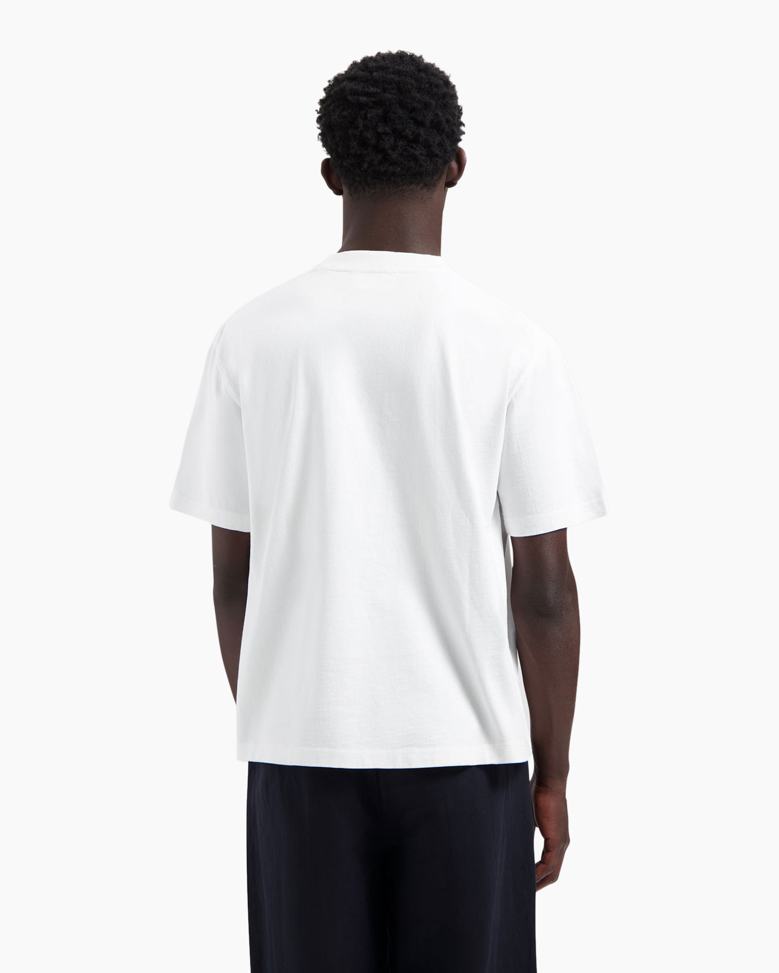 T-shirt Korte Mouw Spray Graphic Off White