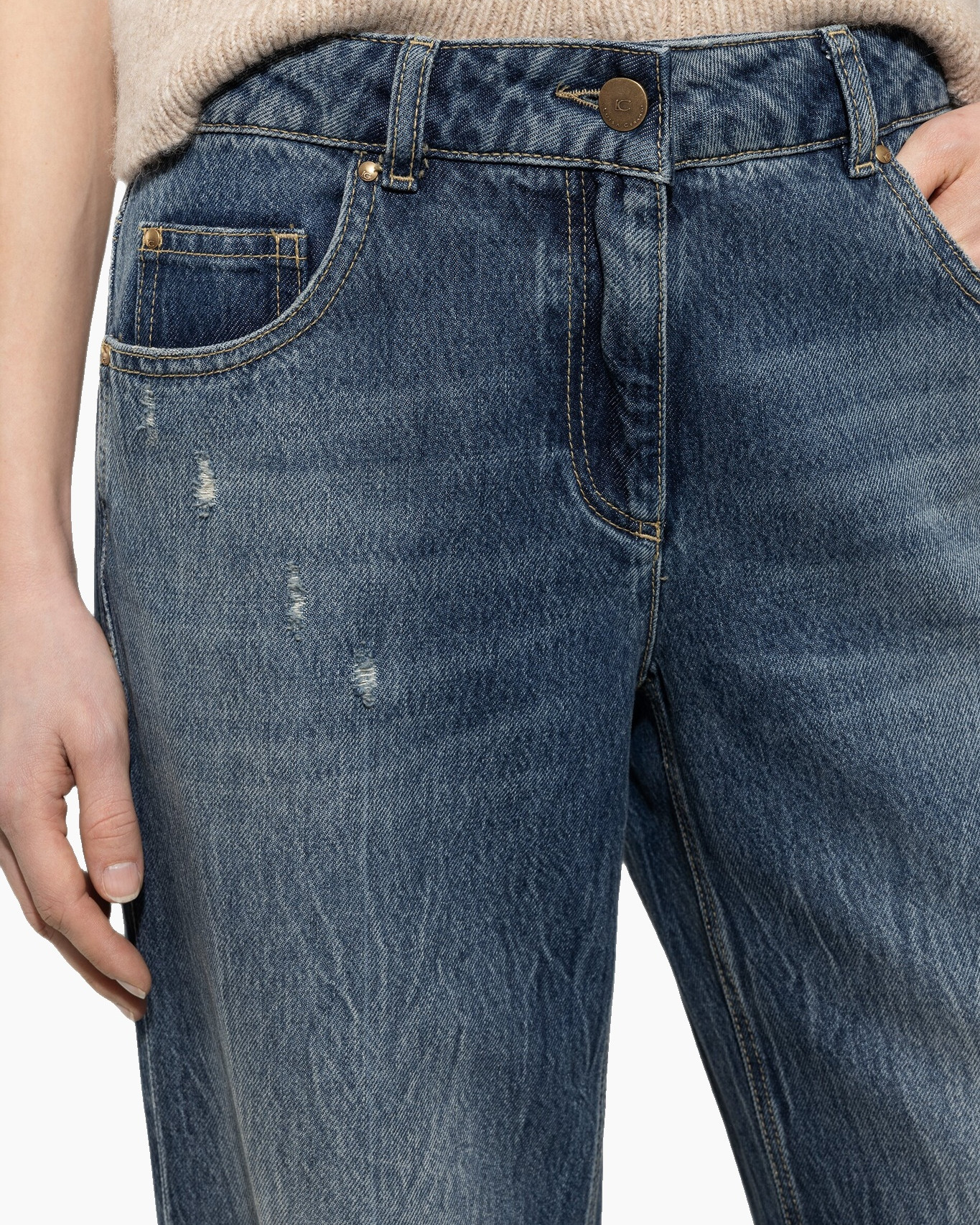 Broek 628810/4175-20 Blauw