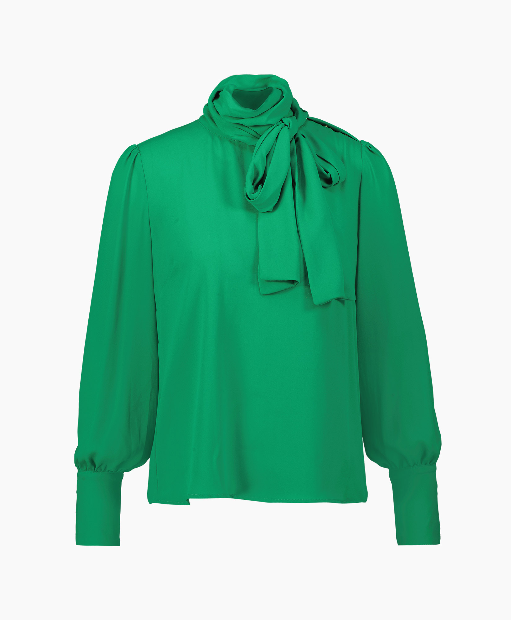 Liu Jo Blouse Ecs Tunica C/fiocco Groen