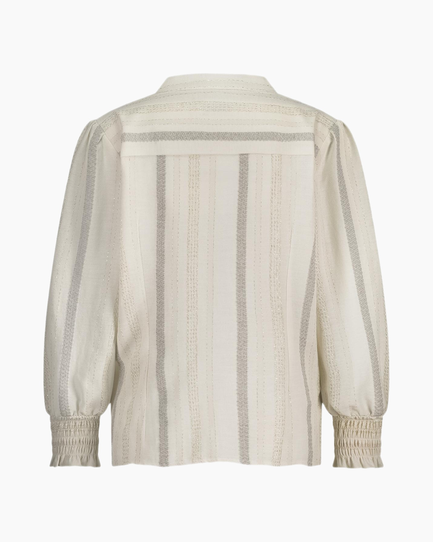 Blouse Louisa Jacquard Blouse Rood