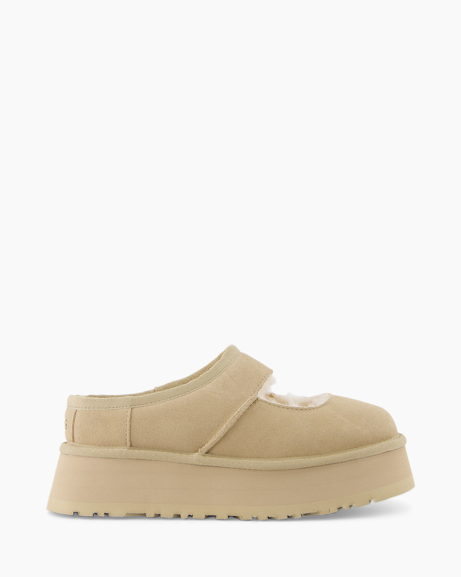 Pantoffel W Bea Mary Jane Beige