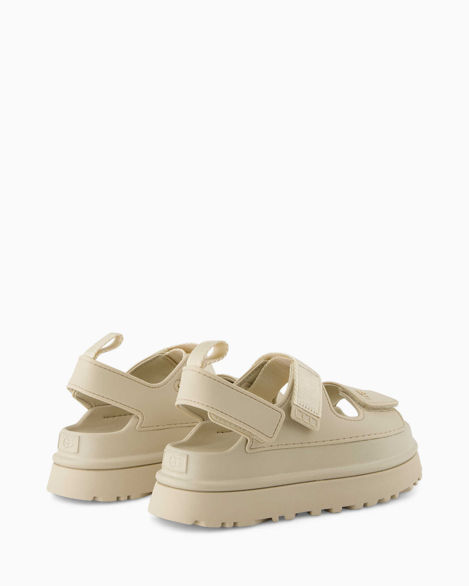 Sandaal Zonder Hak W Goldenglow Beige