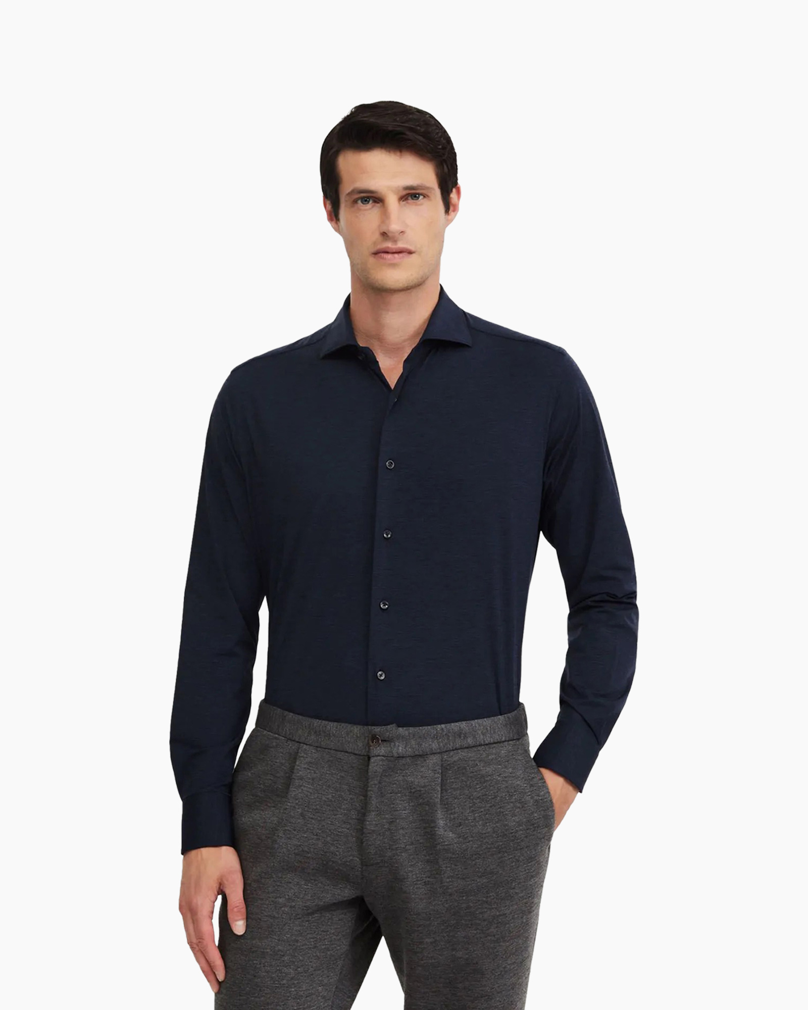 Active Shirt Donker Blauw