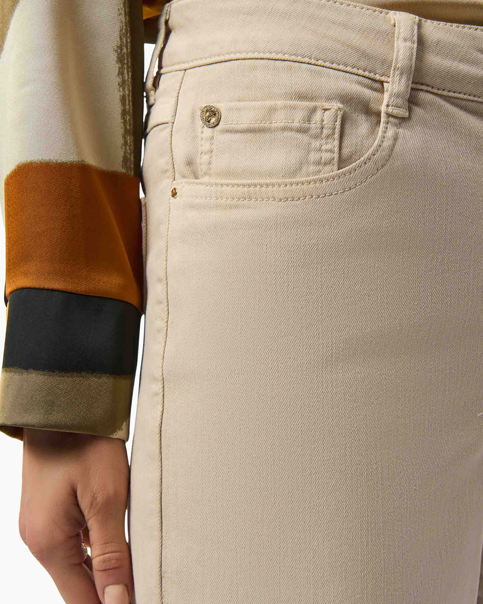 Jeans Lds Pant Beige