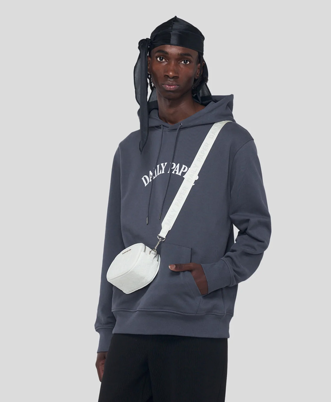 Daily Paper Hoodie Partu Grijs