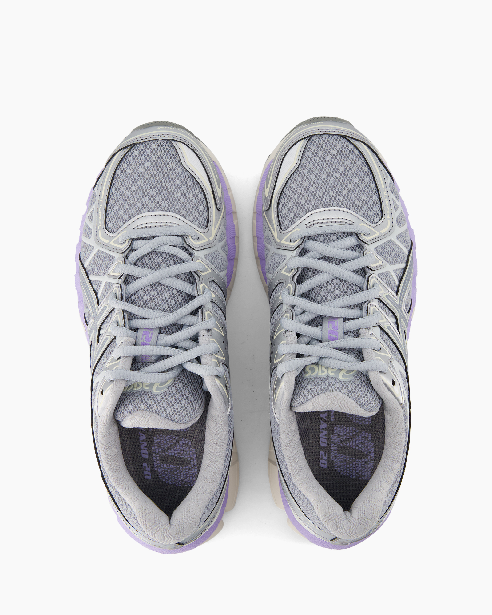 loopschoenen, mesh, grijs, veters, sneakers