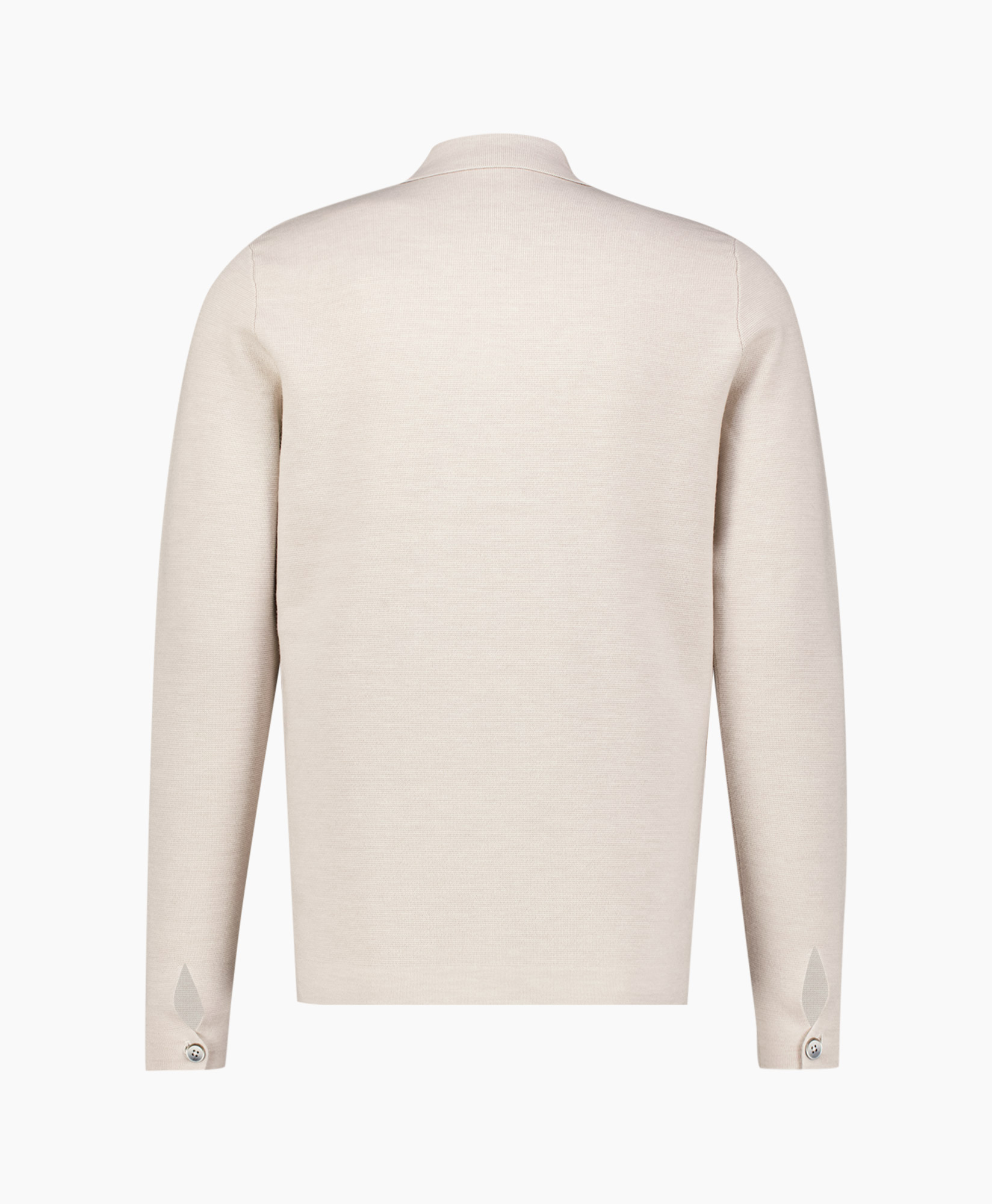 Vest Button Up Licht Grijs