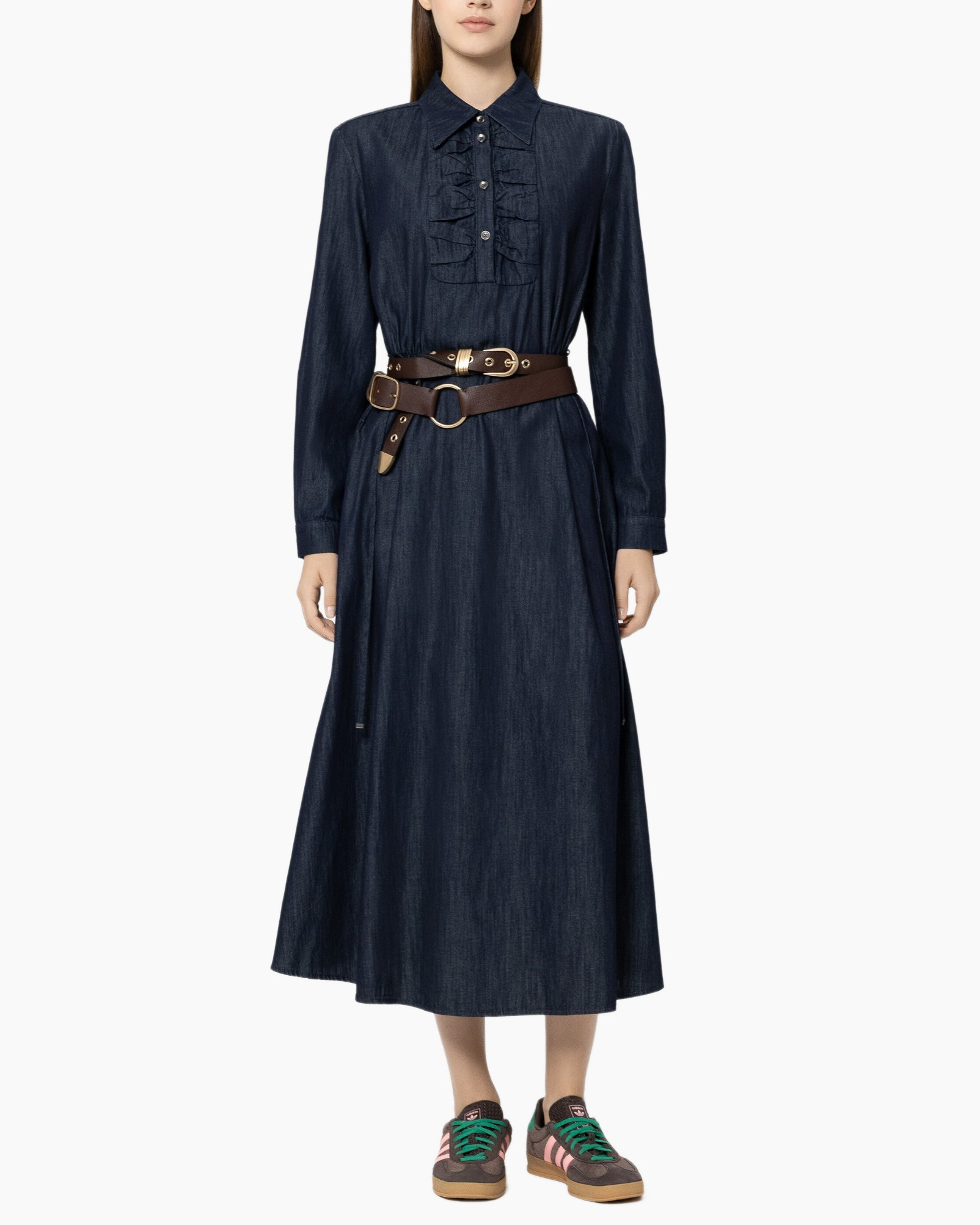 Coat, Long Sleeve, Dress, Pants, Overcoat