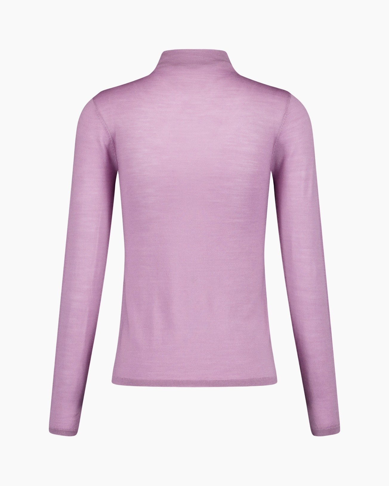 turtleneck, gebreide, lange mouw, lavendel, top