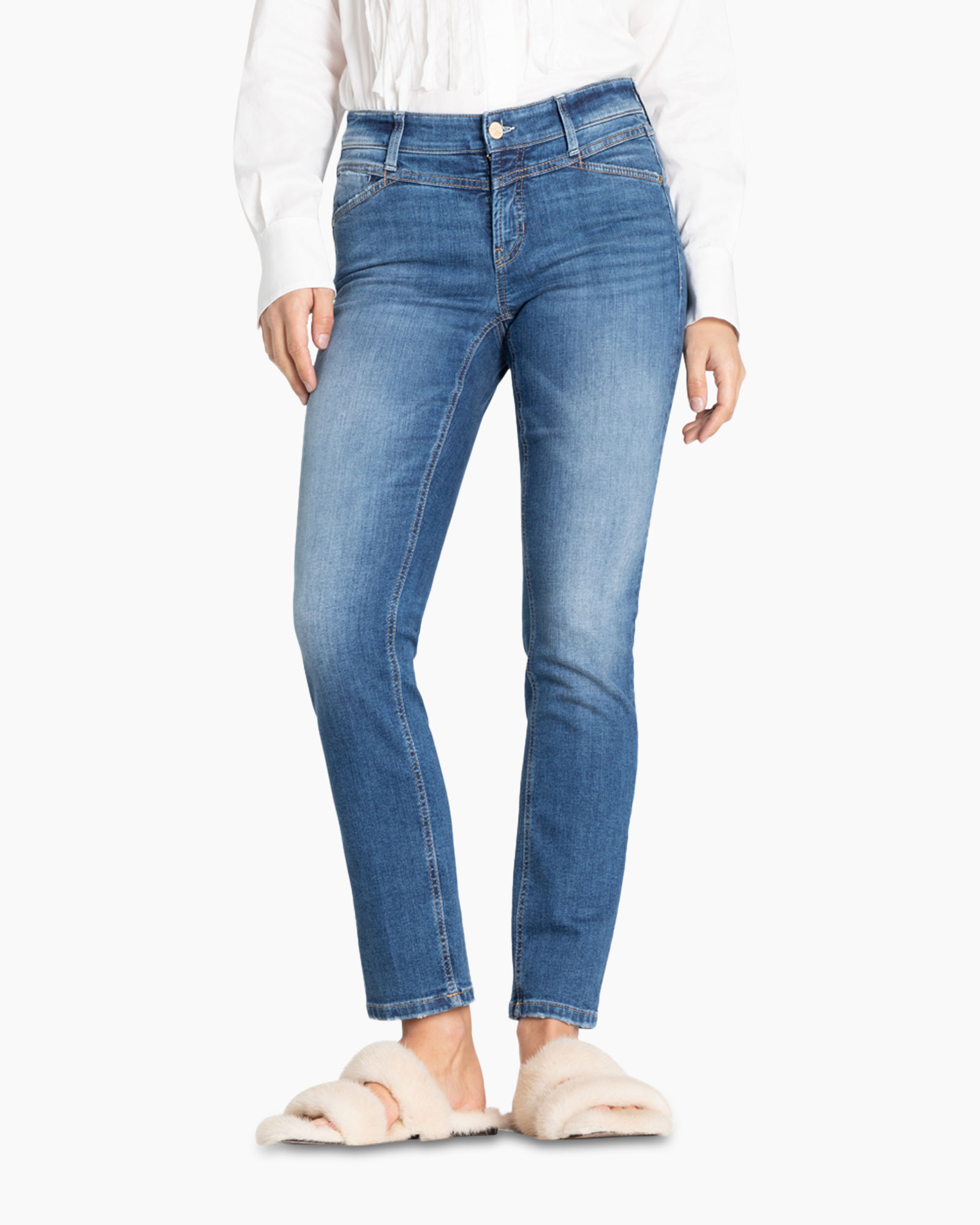 Broek Parla Seam Blauw