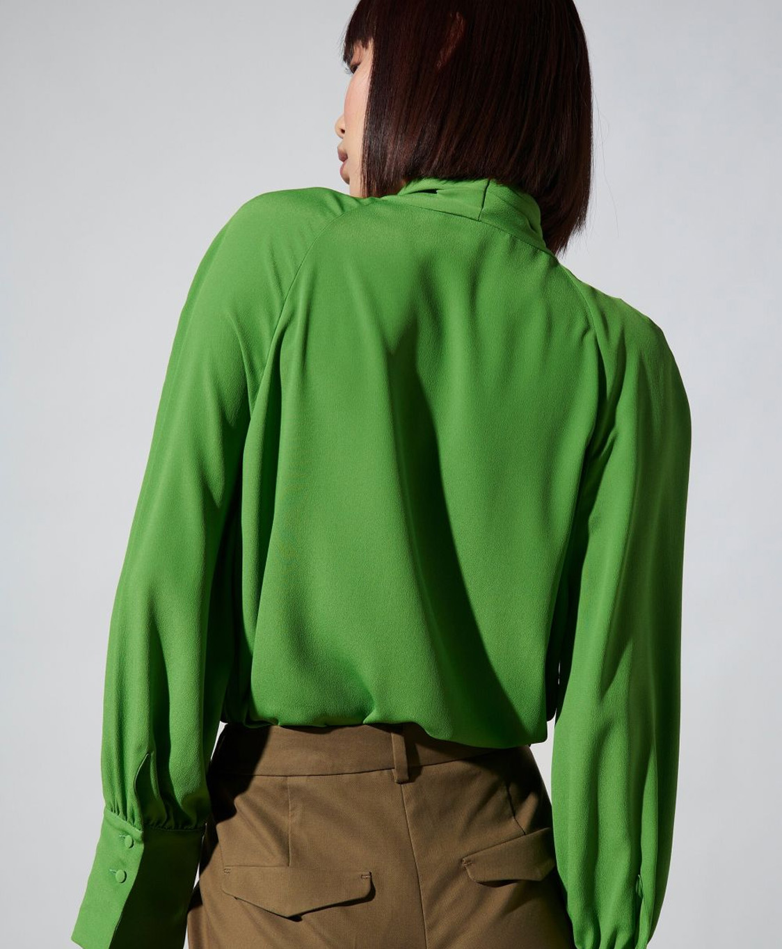 Luisa Cerano Blouse 278327/2179-0 Olijf
