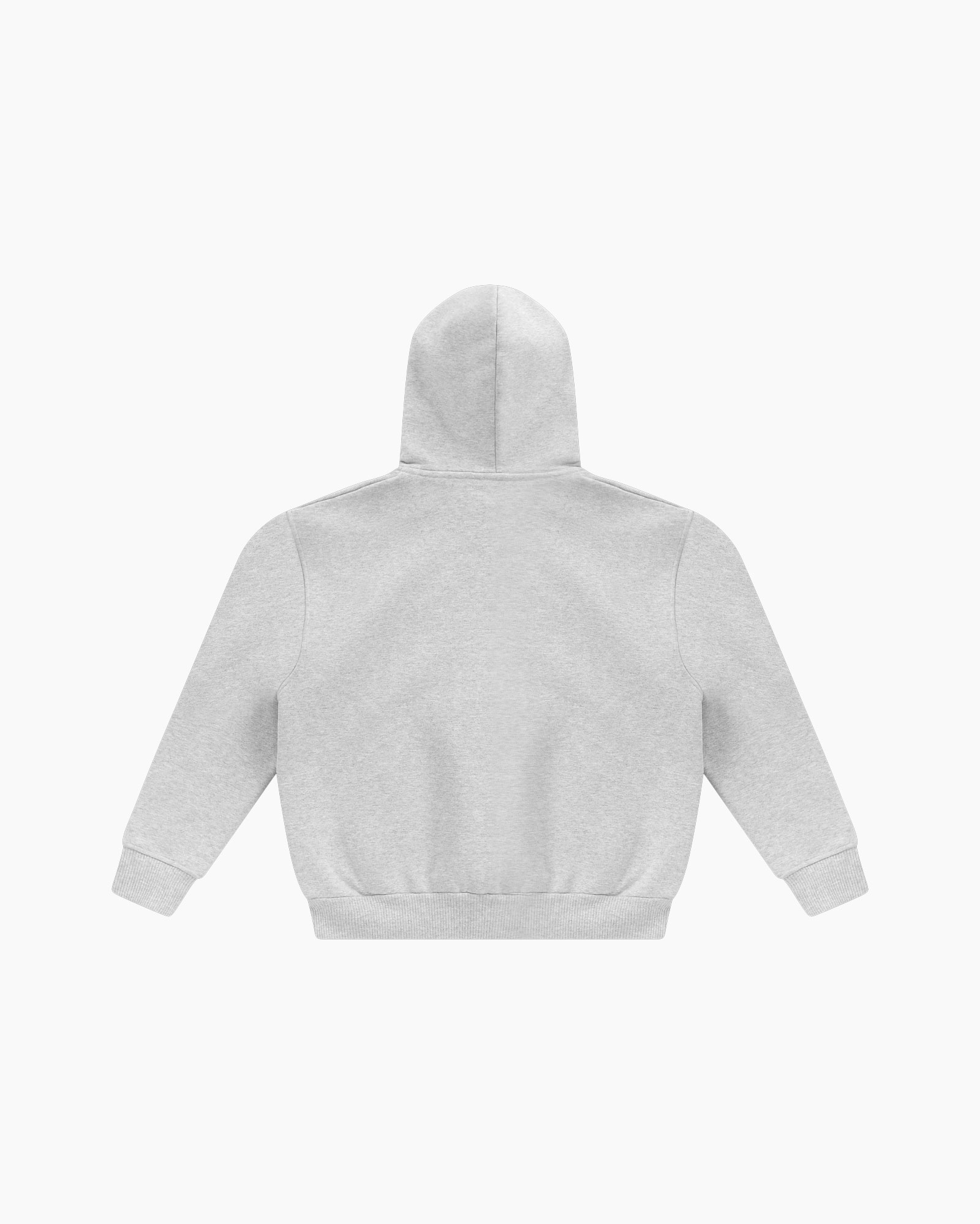 hoodie, rits, capuchon, zak, grijs