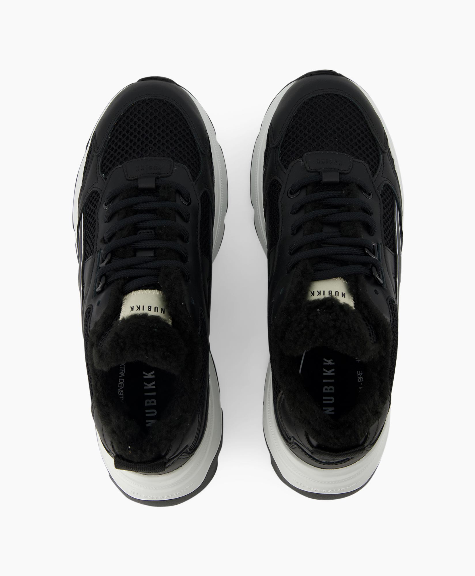 Nubikk Sneaker Ross Nomad Fur Zwart