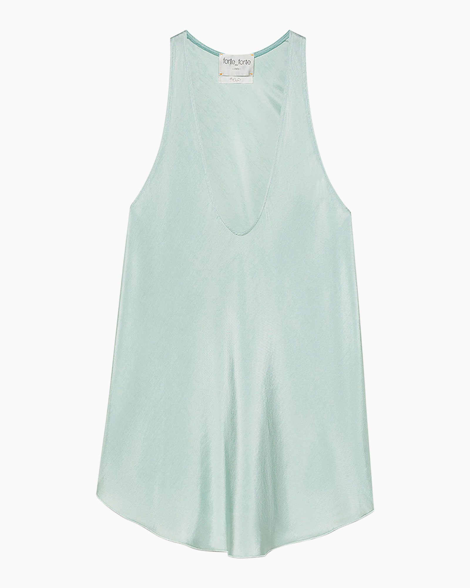 tanktop, mouwloos, mintgroen, zachte stof, casual jurk
