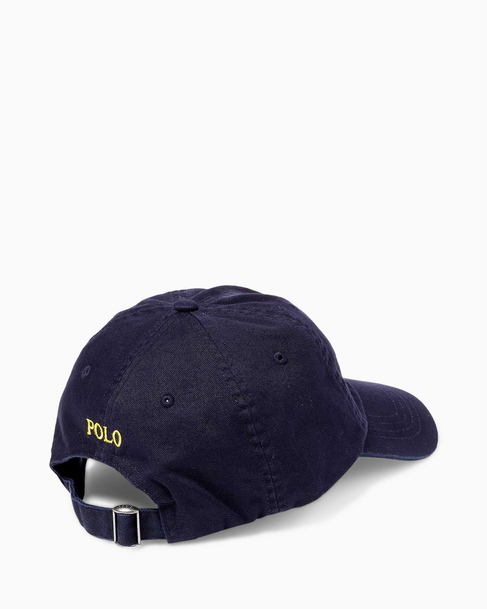 Pet Twill Logo Sport Donker Blauw