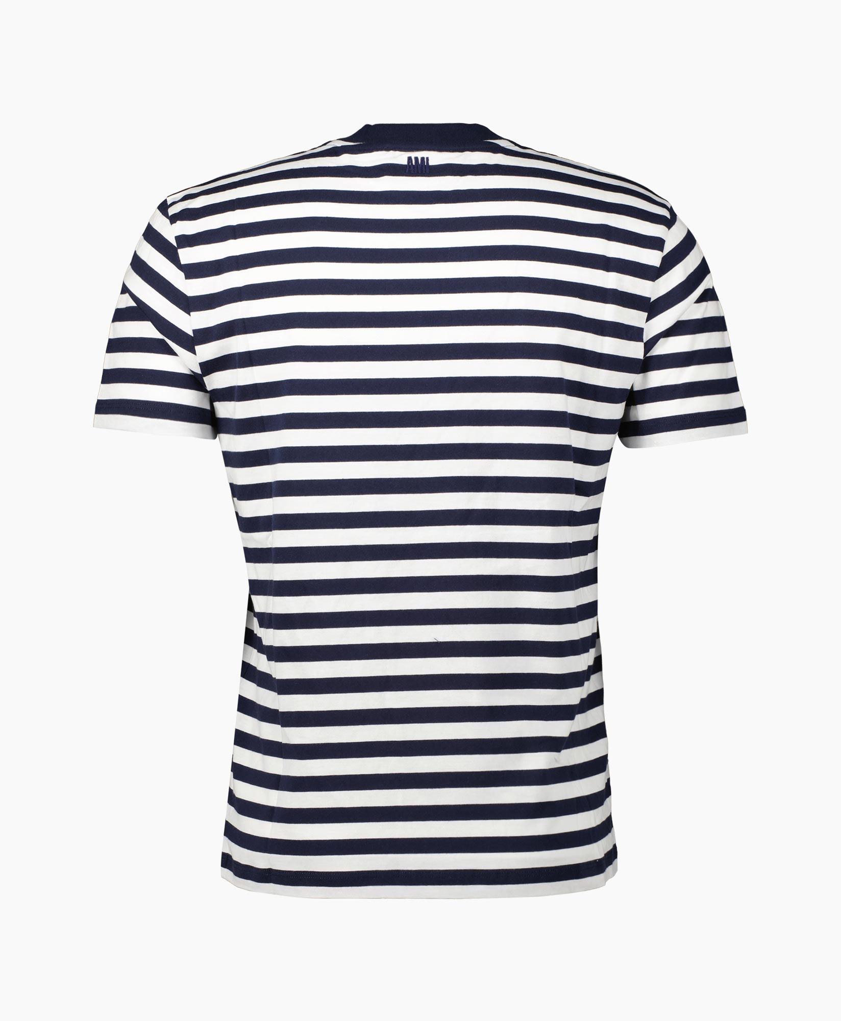 Ami T-shirt Uts013.074 Donker Blauw
