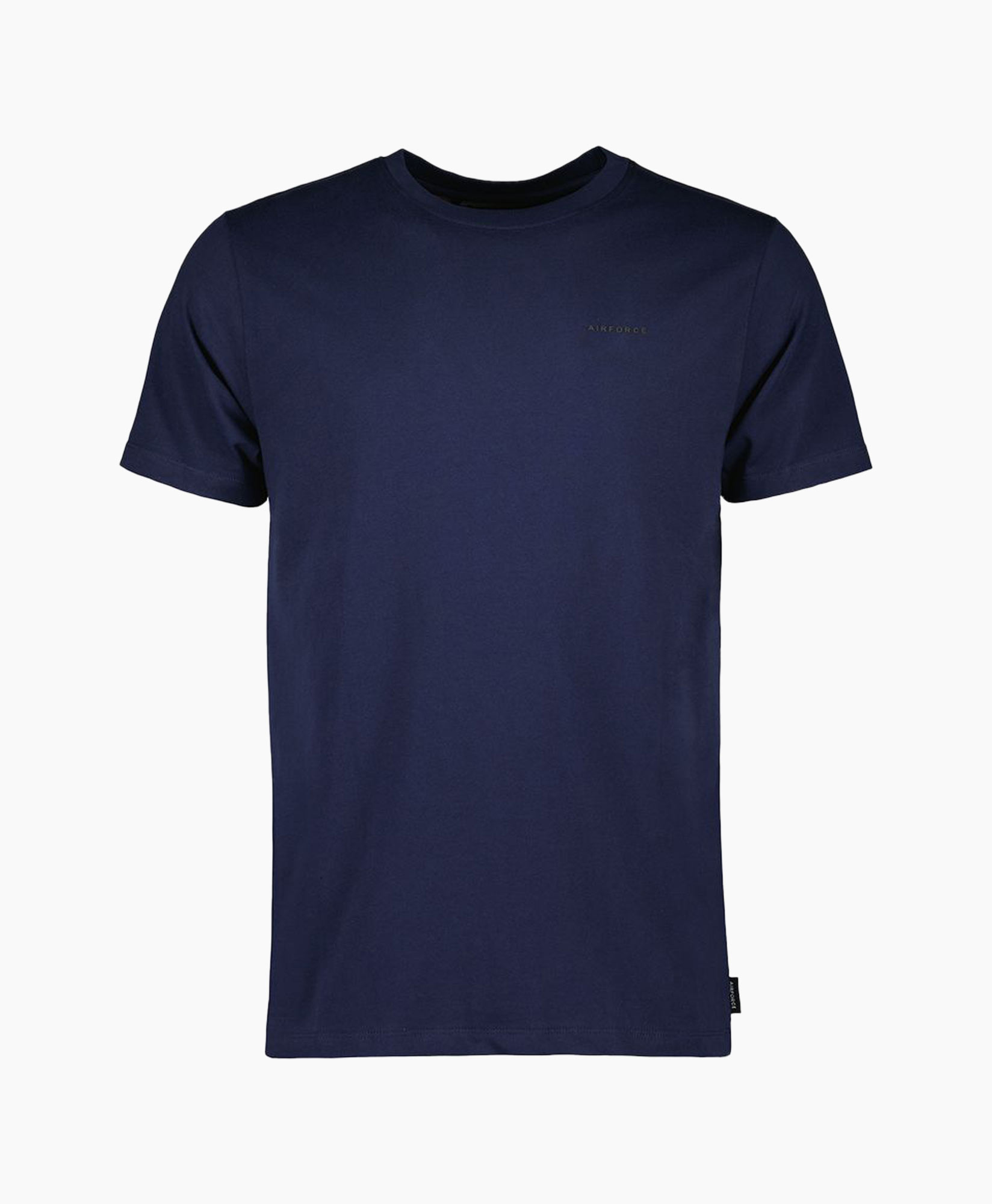 T-shirt Basic midden blauw