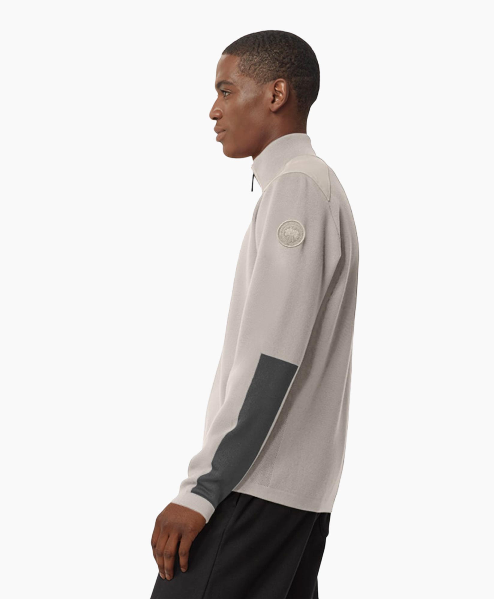 Canada Goose  Pullover Stormont Quarter Zip Grijs