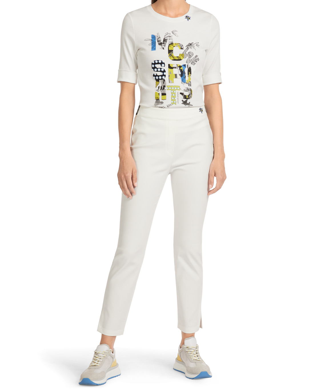 Marccain Sport Broek Us 81.04 W08 Off White