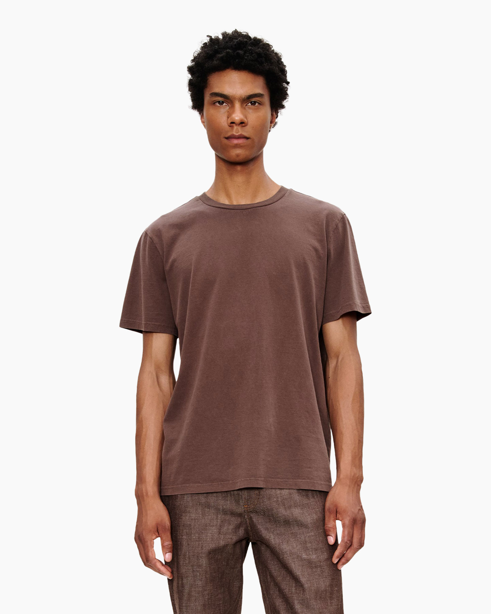 Clothing, T-Shirt, Sleeve, Person, Jeans